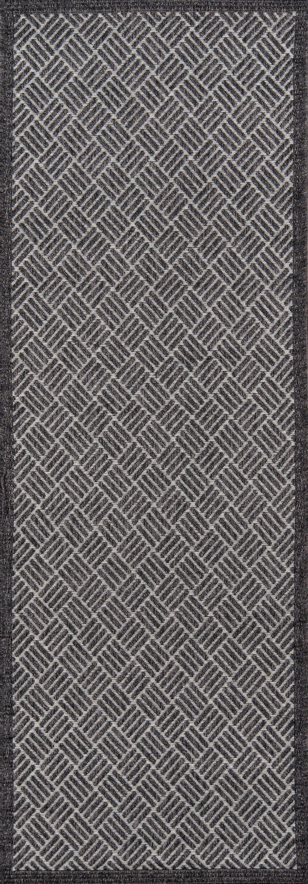 Momeni Como COM-4 Charcoal Indoor/Outdoor Area Rug