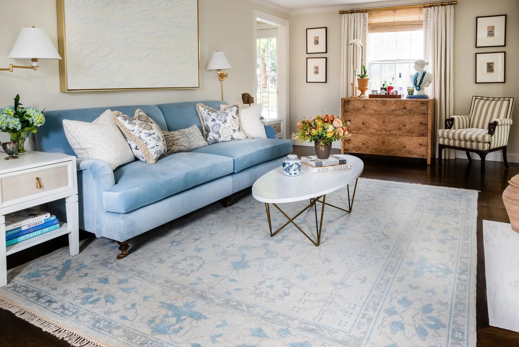 Concord CRD-3 (Lowell) Ivory Area Rug by Erin Gates by Momeni