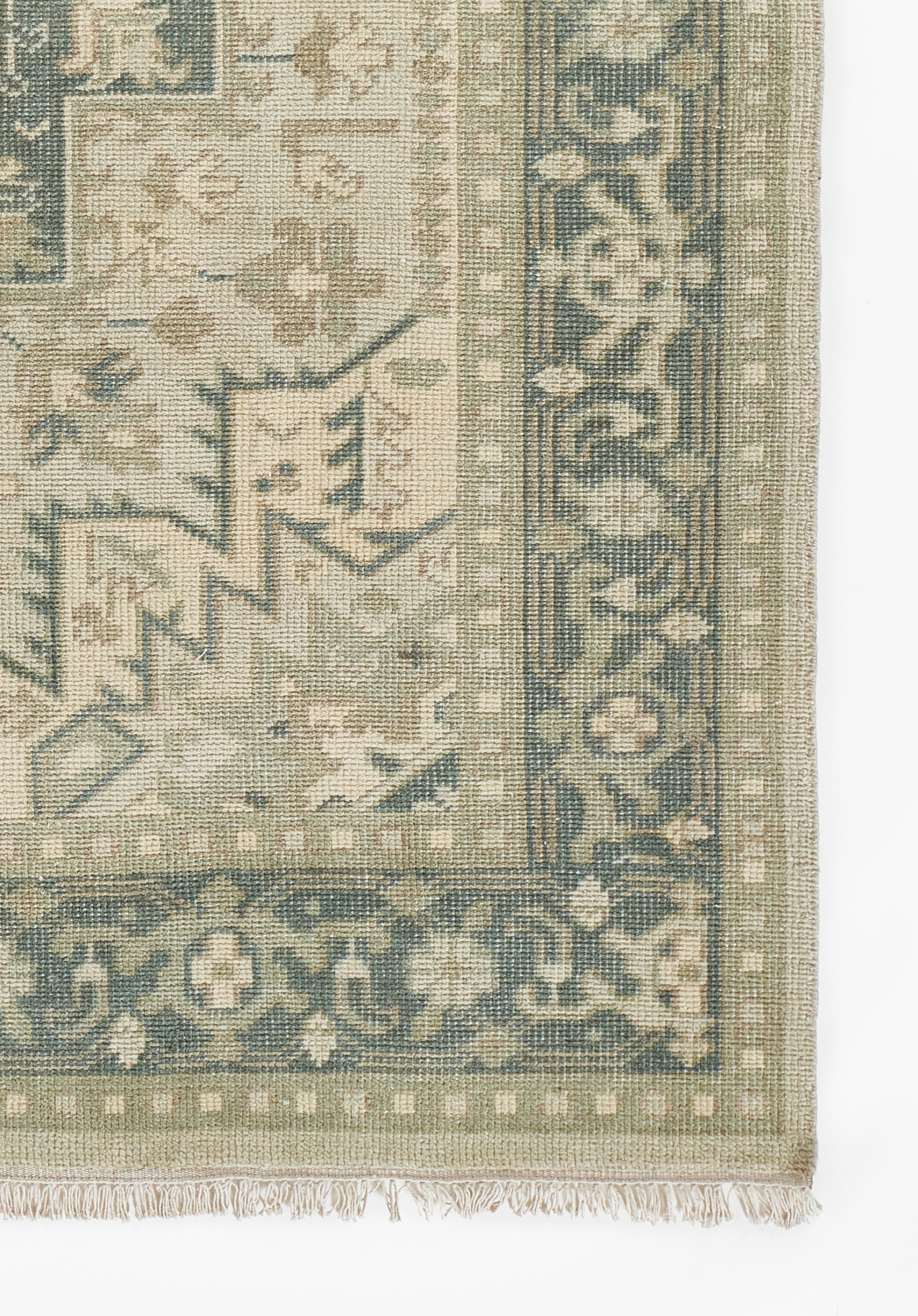 Erin Gates Concord CRD-5 Green Hand Knotted Area Rug by Momeni