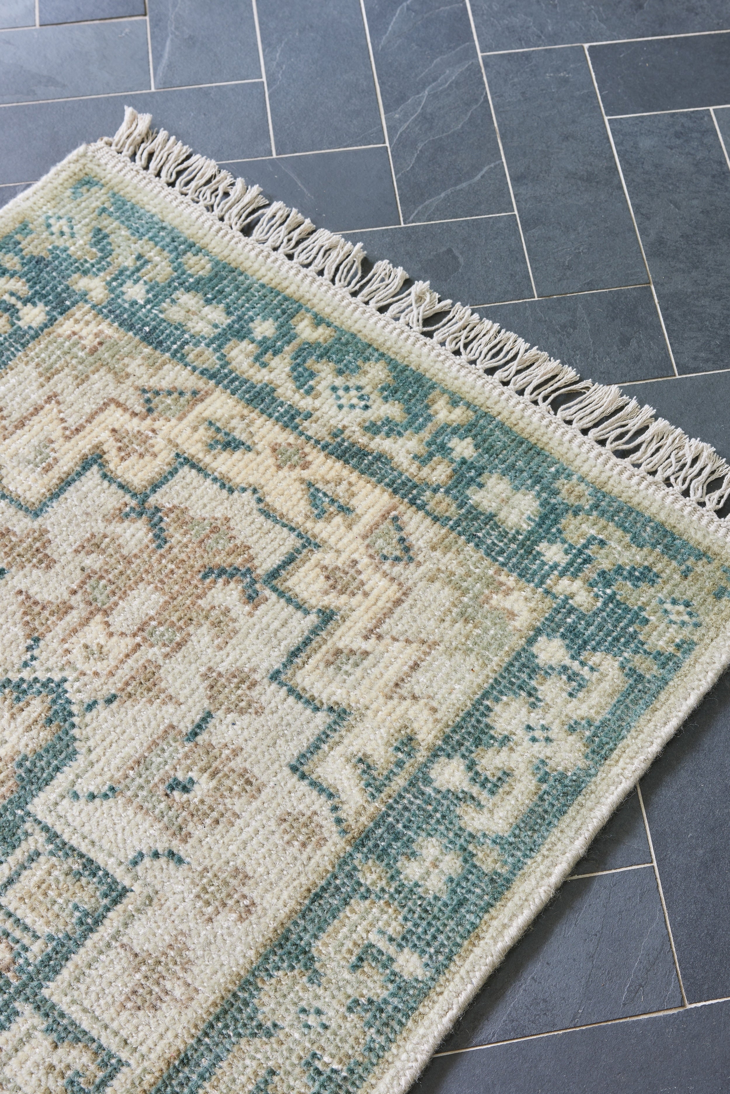 Erin Gates Concord CRD-5 Green Hand Knotted Area Rug by Momeni