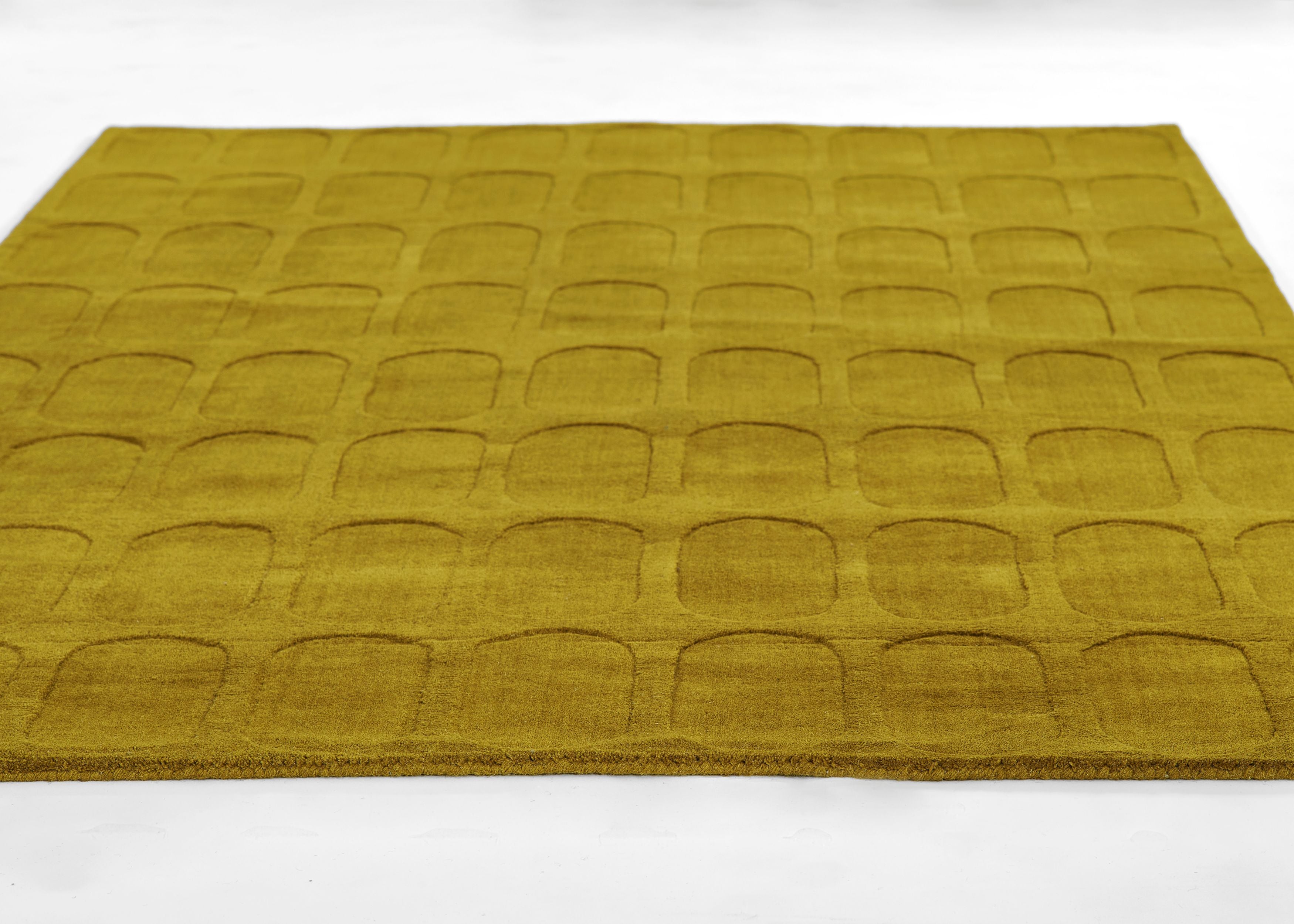 Momeni Contour CON-2 Mustard Hand Woven Area Rug