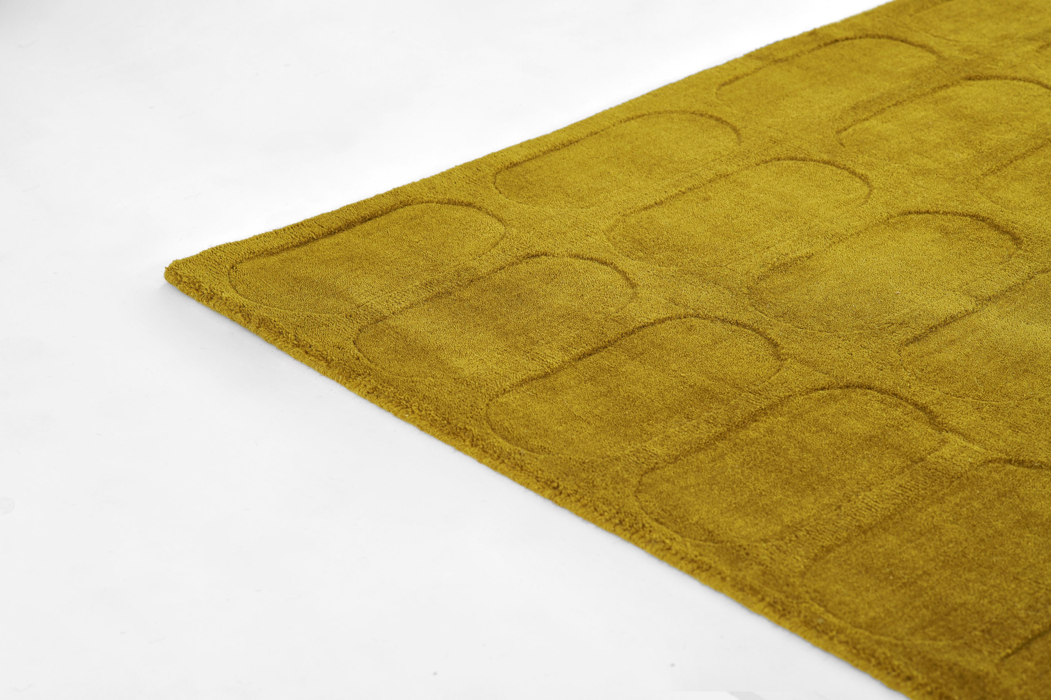 Momeni Contour CON-2 Mustard Hand Woven Area Rug