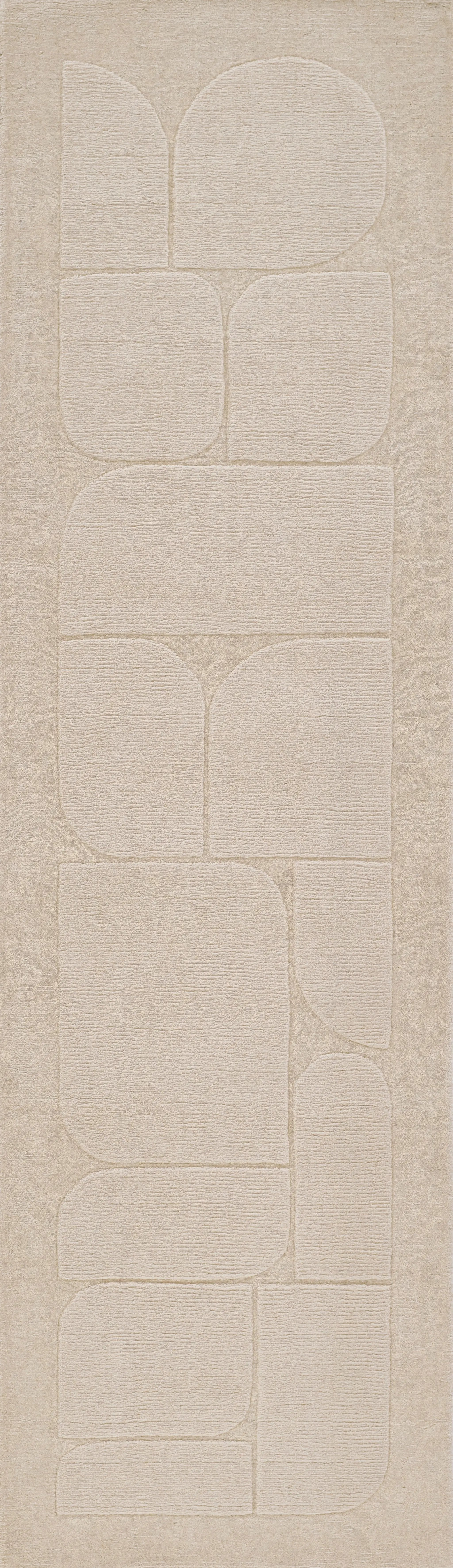Contour CON-5 Ivory Area Rug by Momeni
