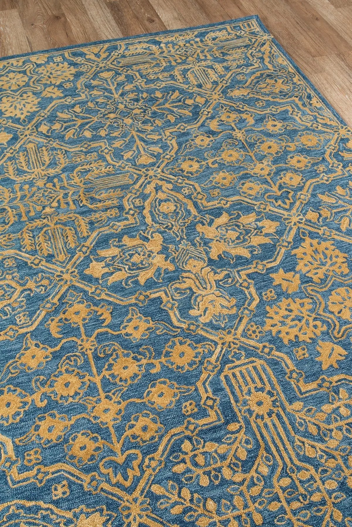 Cosette COS-1 Blue Area Rug by Momeni