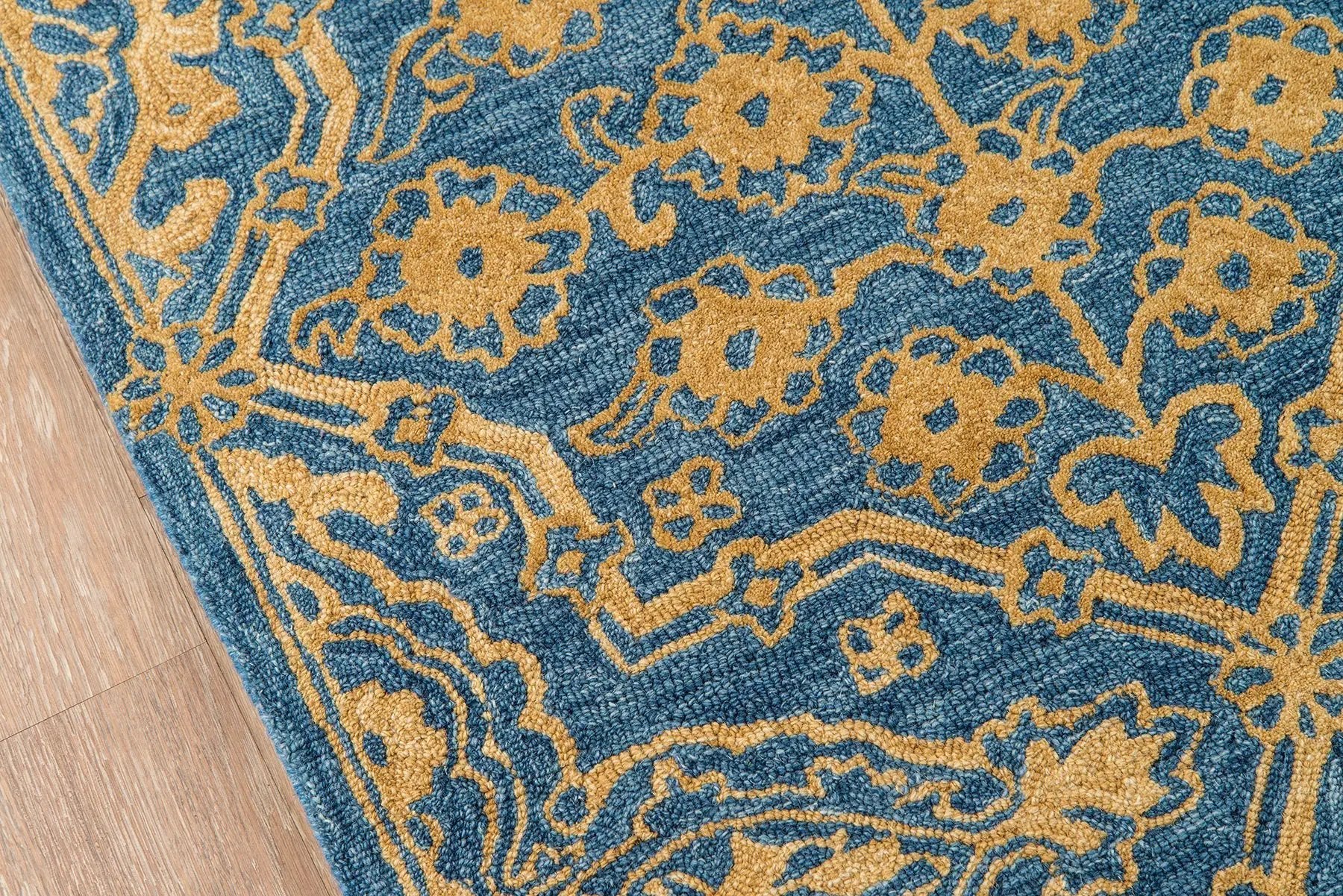 Cosette COS-1 Blue Area Rug by Momeni