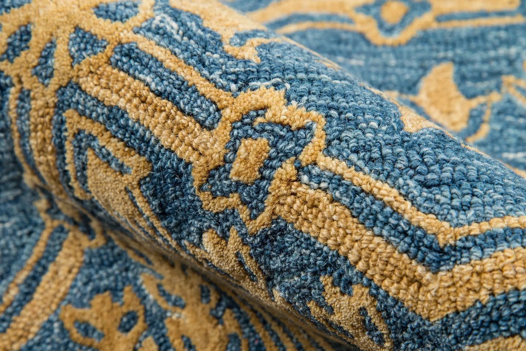 Cosette COS-1 Blue Area Rug by Momeni