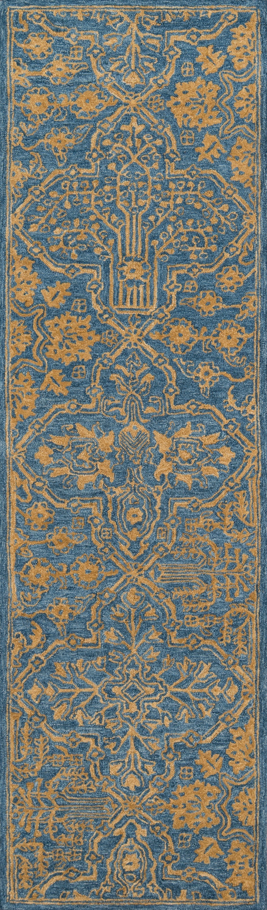 Momeni Cosette COS-1 Blue Hand Tufted Area Rug