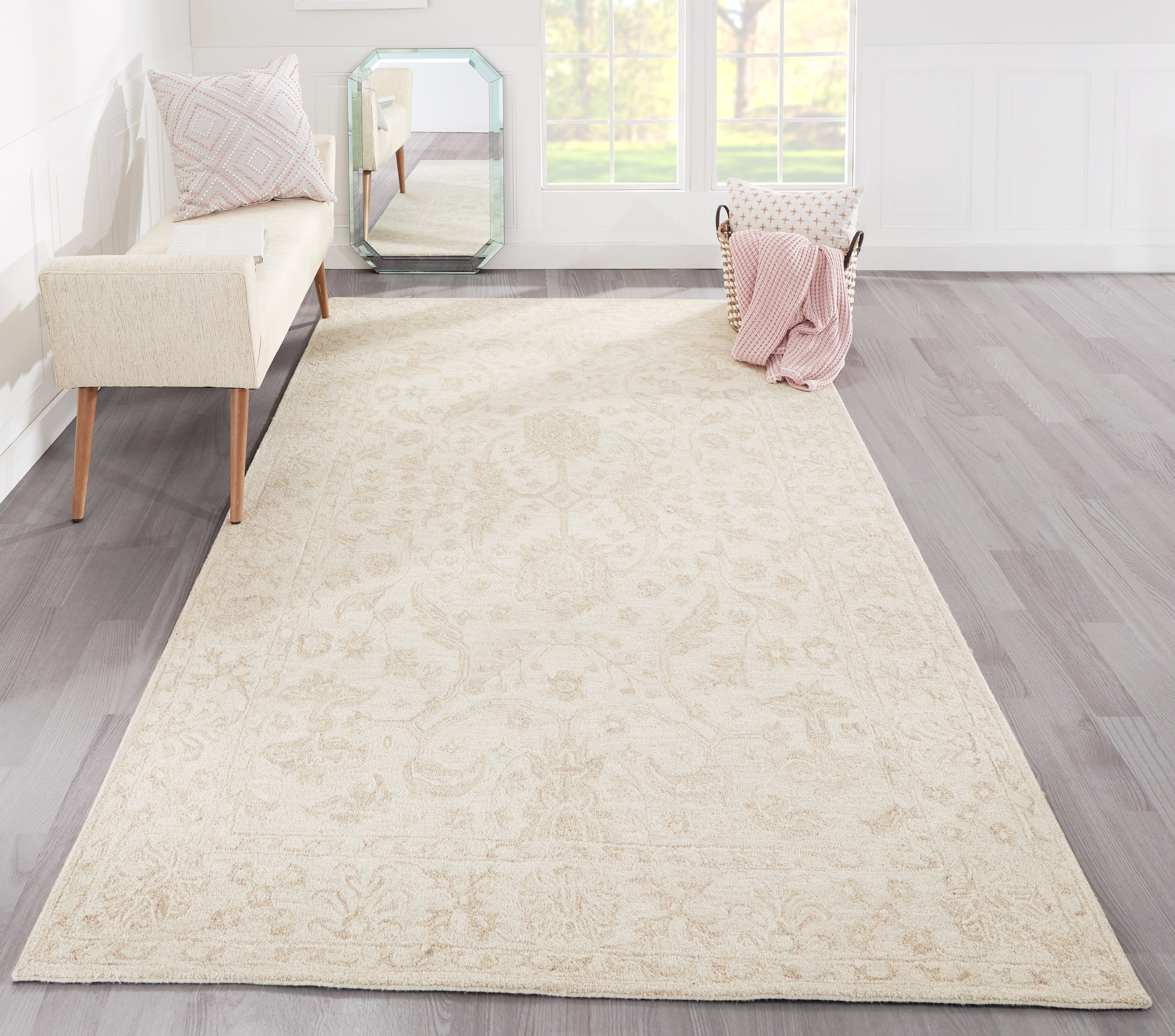Momeni Cosette COS-2 Beige Hand Tufted Area Rug