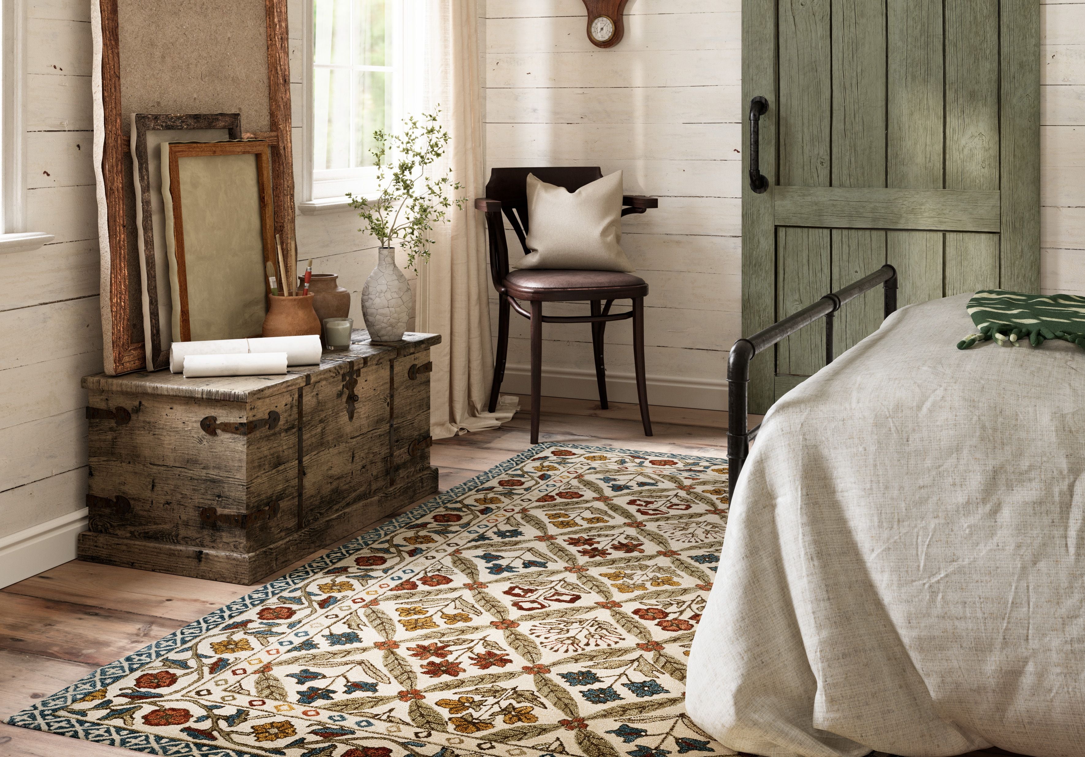 Momeni Cotswold COT-1 Blue Hand Tufted Area Rug