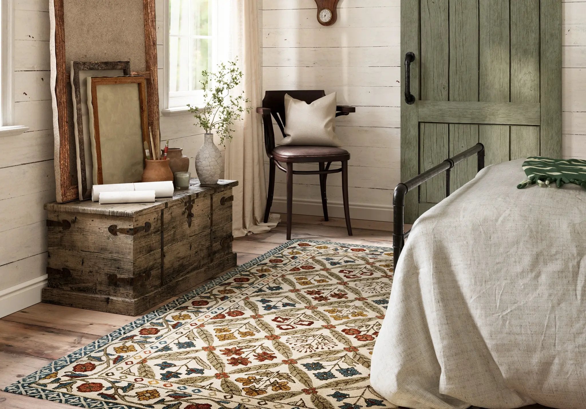 Momeni Cotswold COT-1 Blue Hand Tufted Area Rug