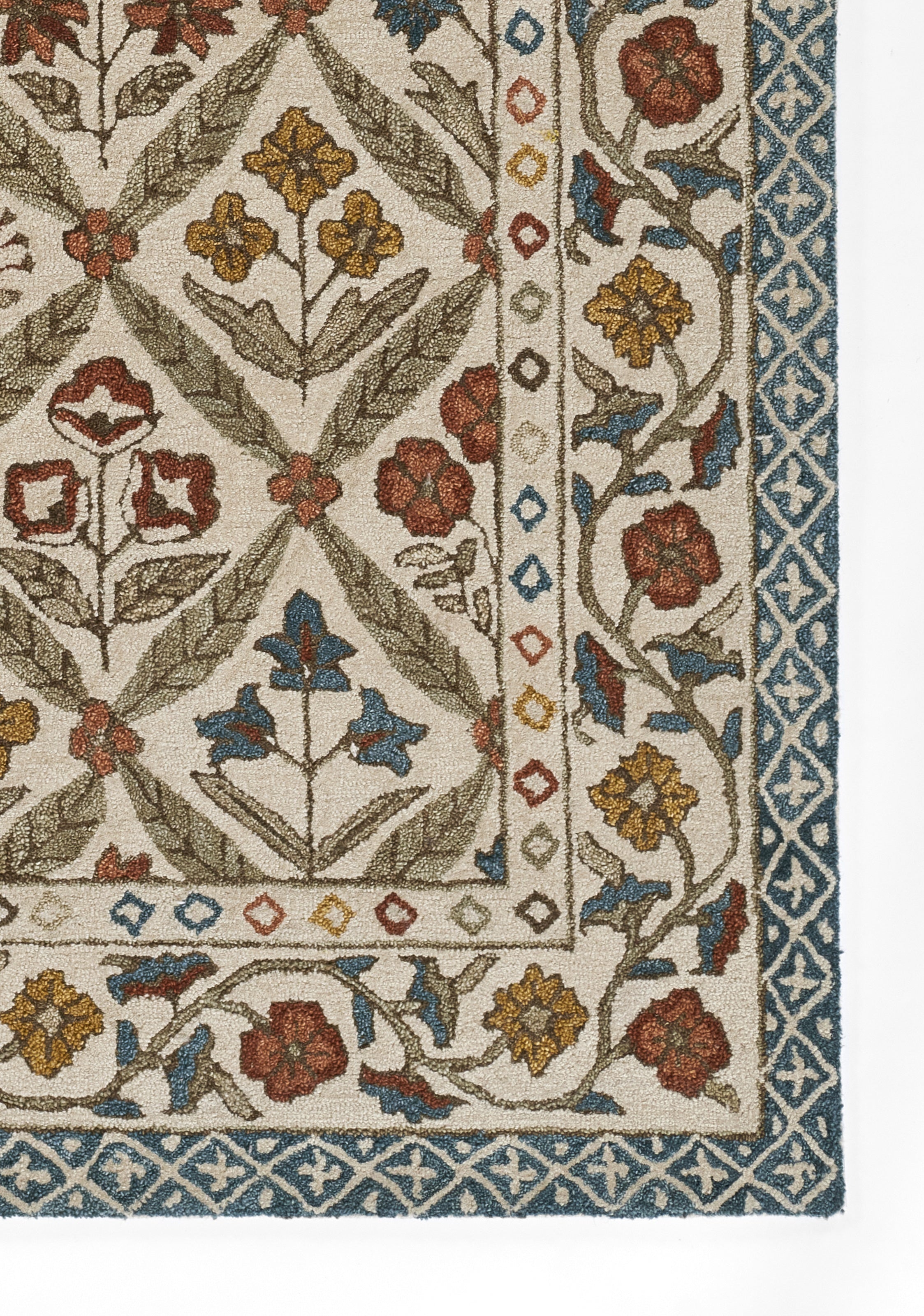 Momeni Cotswold COT-1 Blue Hand Tufted Area Rug