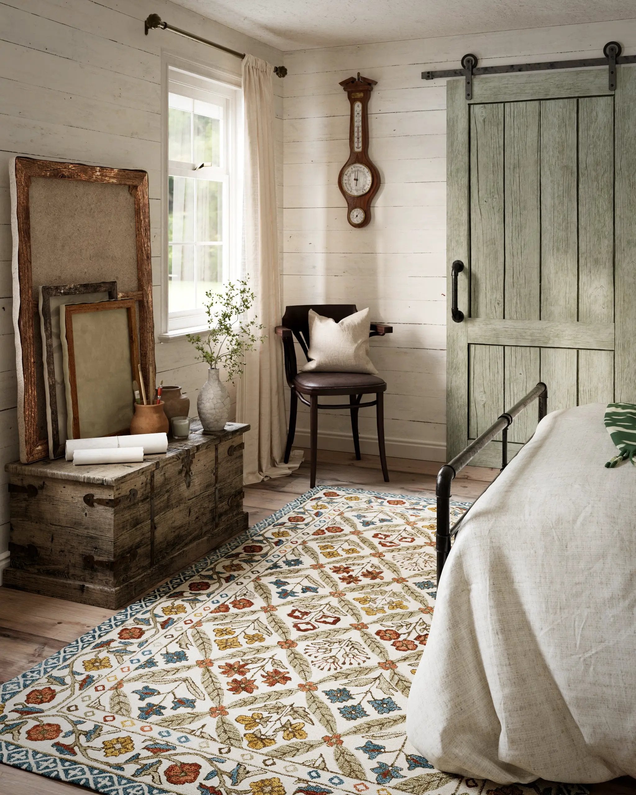Cotswold COT-1 Blue Area Rug by Momeni