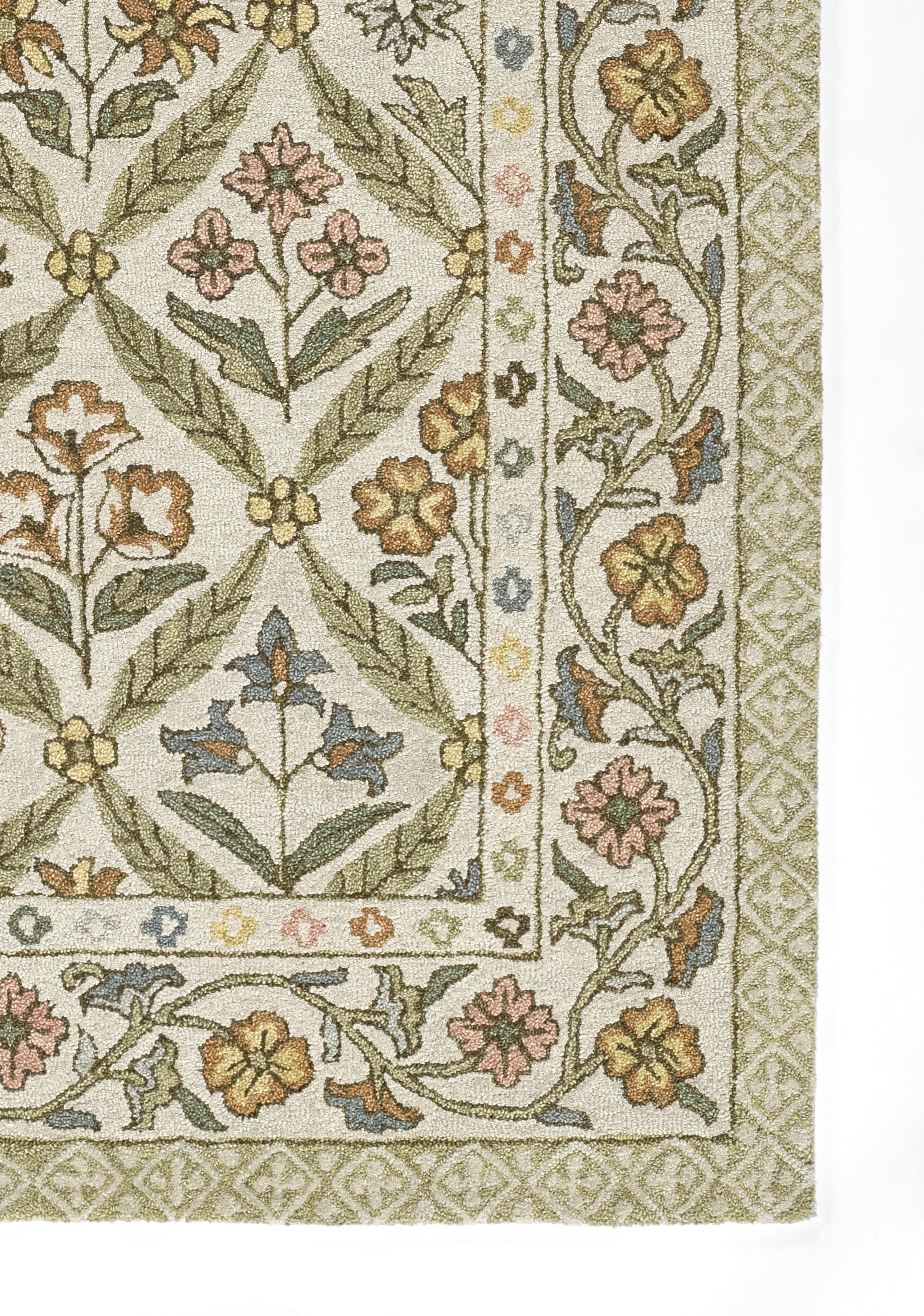 Momeni Cotswold COT-1 Green Hand Tufted Area Rug