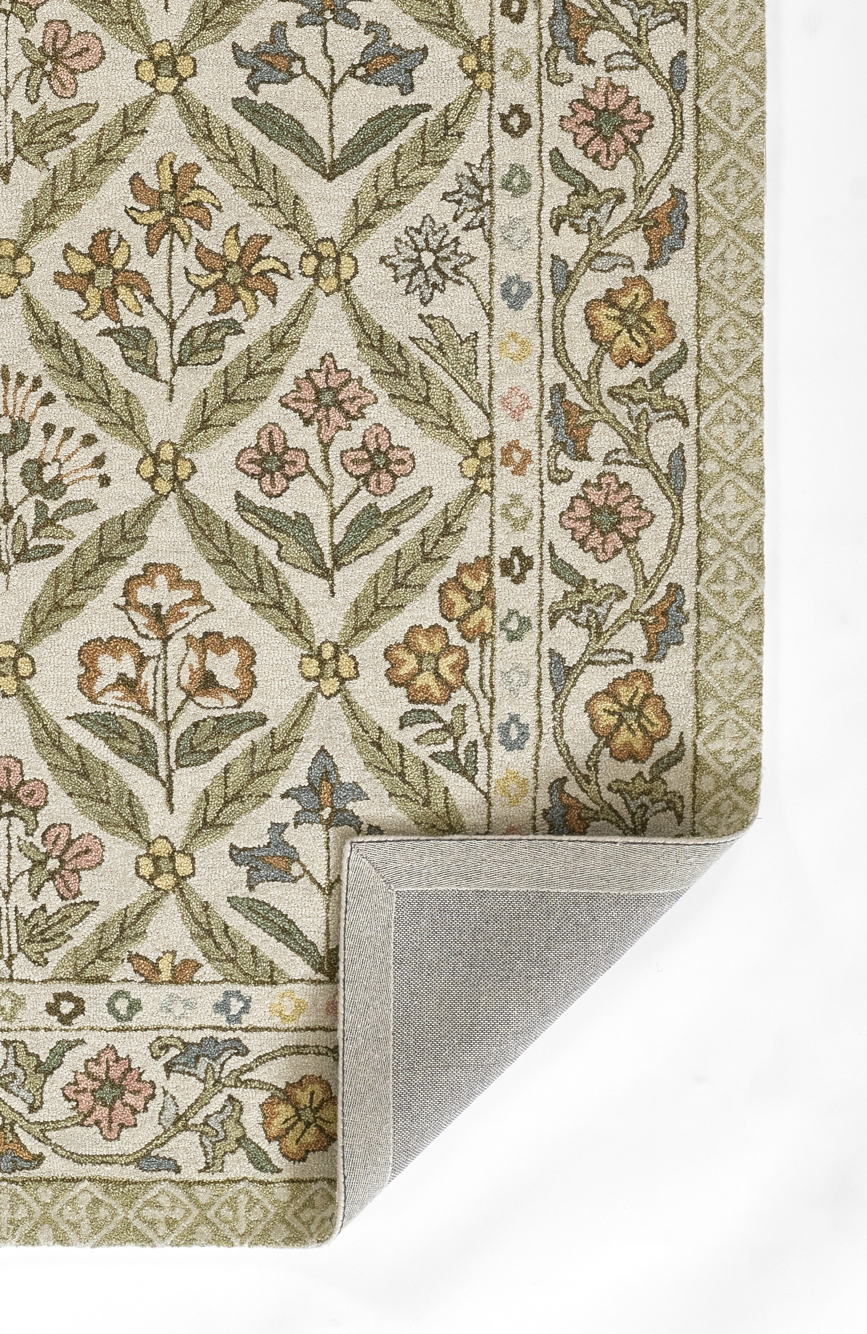 Momeni Cotswold COT-1 Green Hand Tufted Area Rug