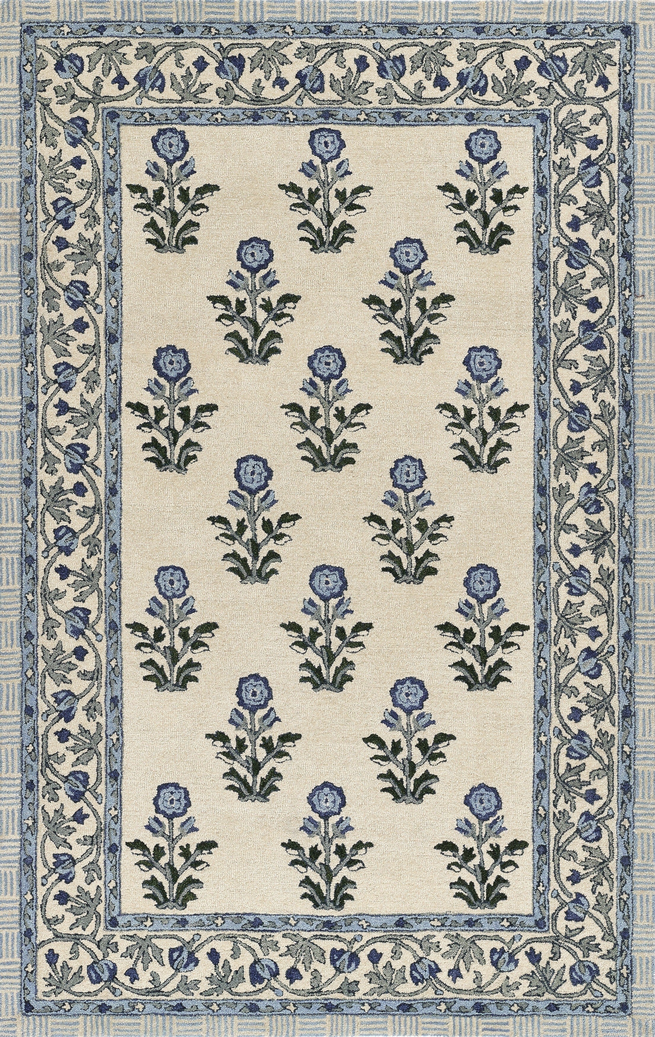 Momeni Cotswold COT-2 Blue Hand Tufted Area Rug