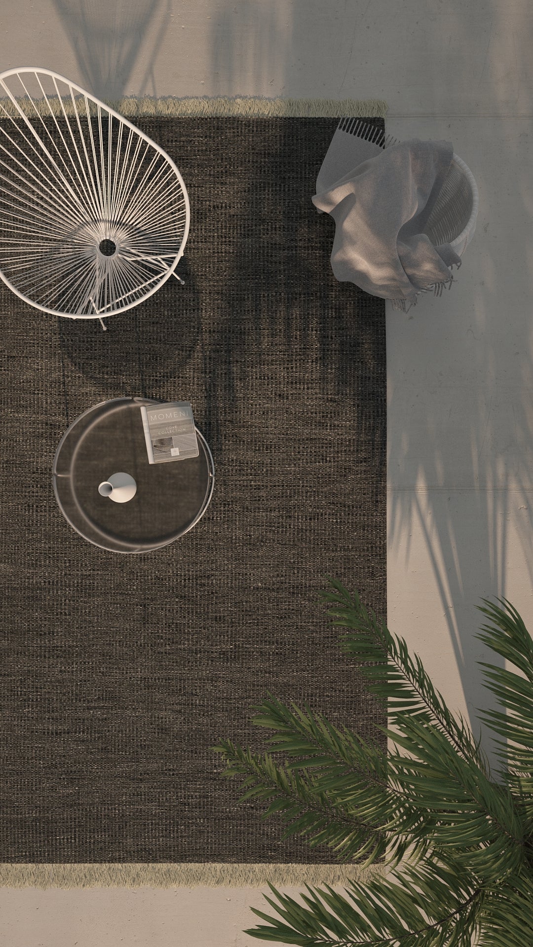 Momeni Cove CV-01 Charcoal Hand Woven Area Rug