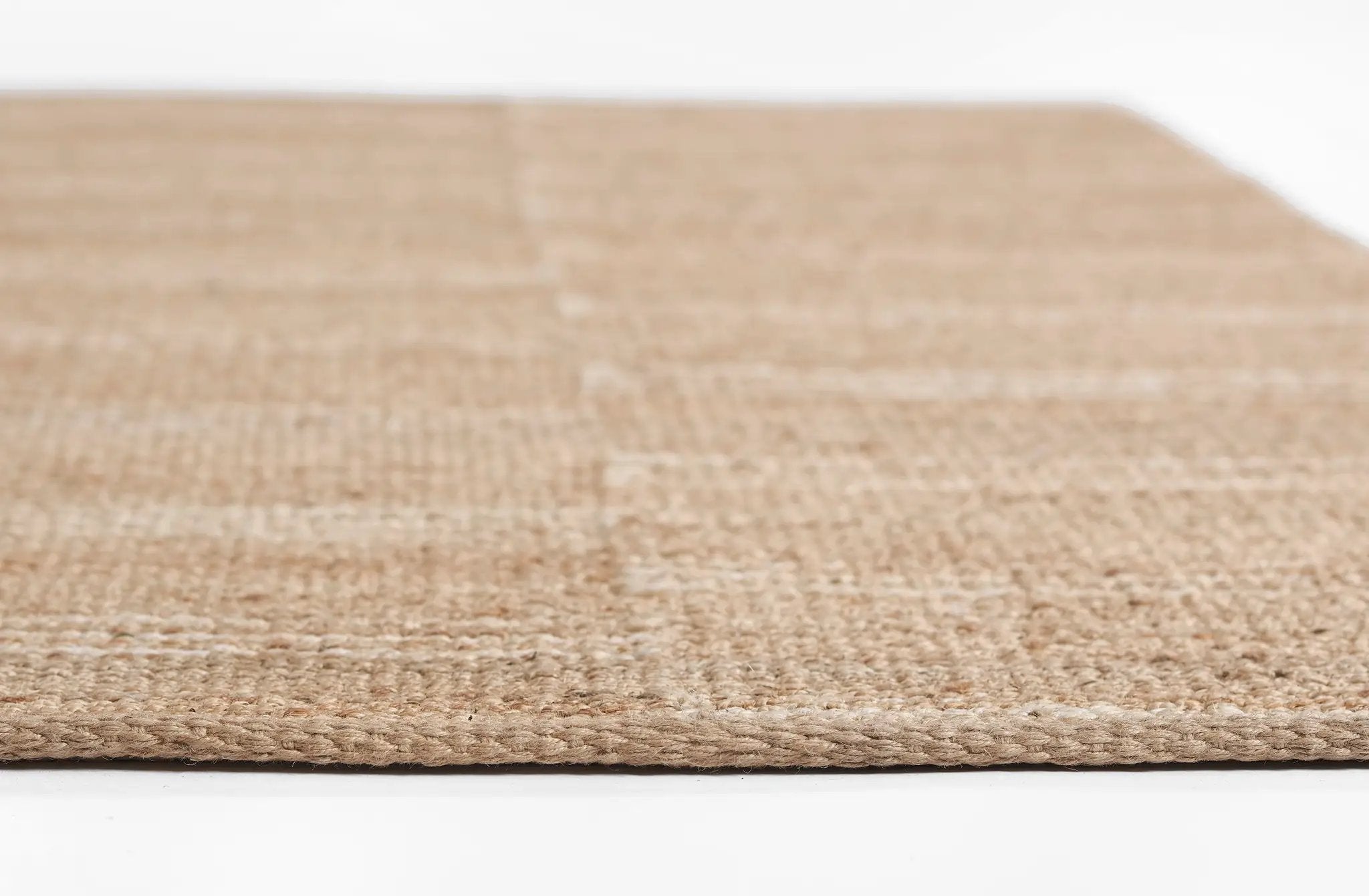 Crescent CRE-1 (Broken Stripes) Natural Area Rug by Erin Gates by Momeni