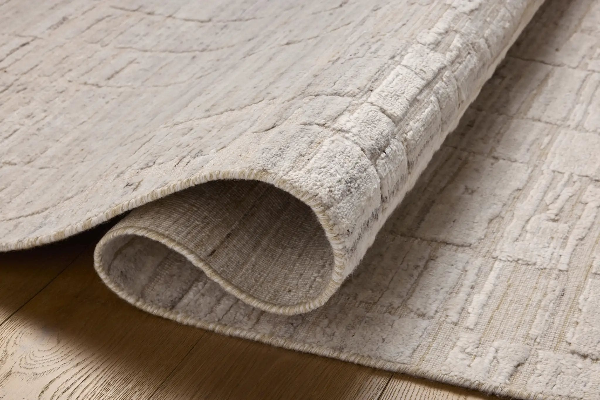 Daniel DAN-01 Antique Ivory Area Rug by Jean Stoffer x Loloi
