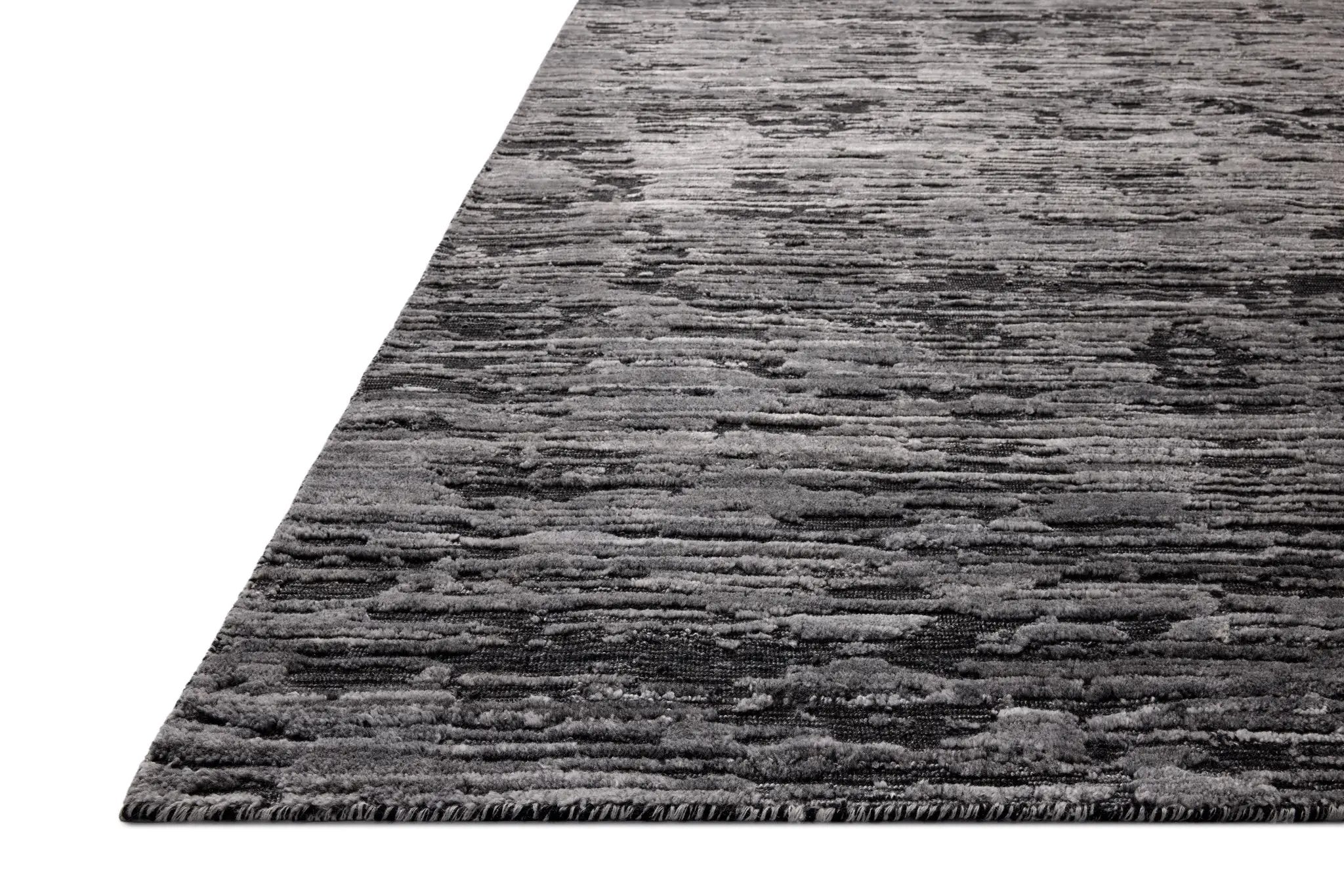 Daniel DAN-03 Charcoal Area Rug by Jean Stoffer x Loloi
