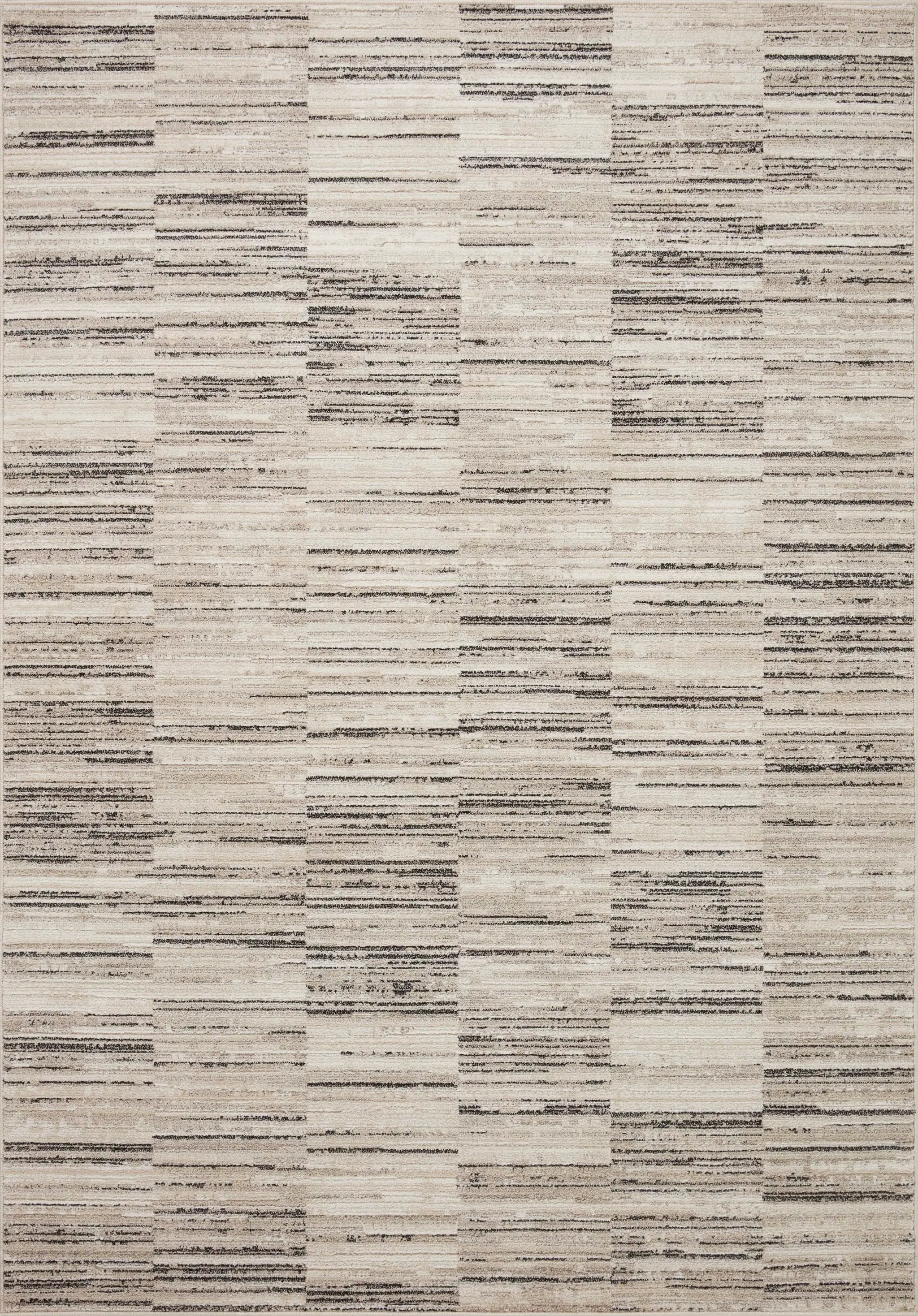 Darby DAR-01 Charcoal / Sand Area Rug by Loloi