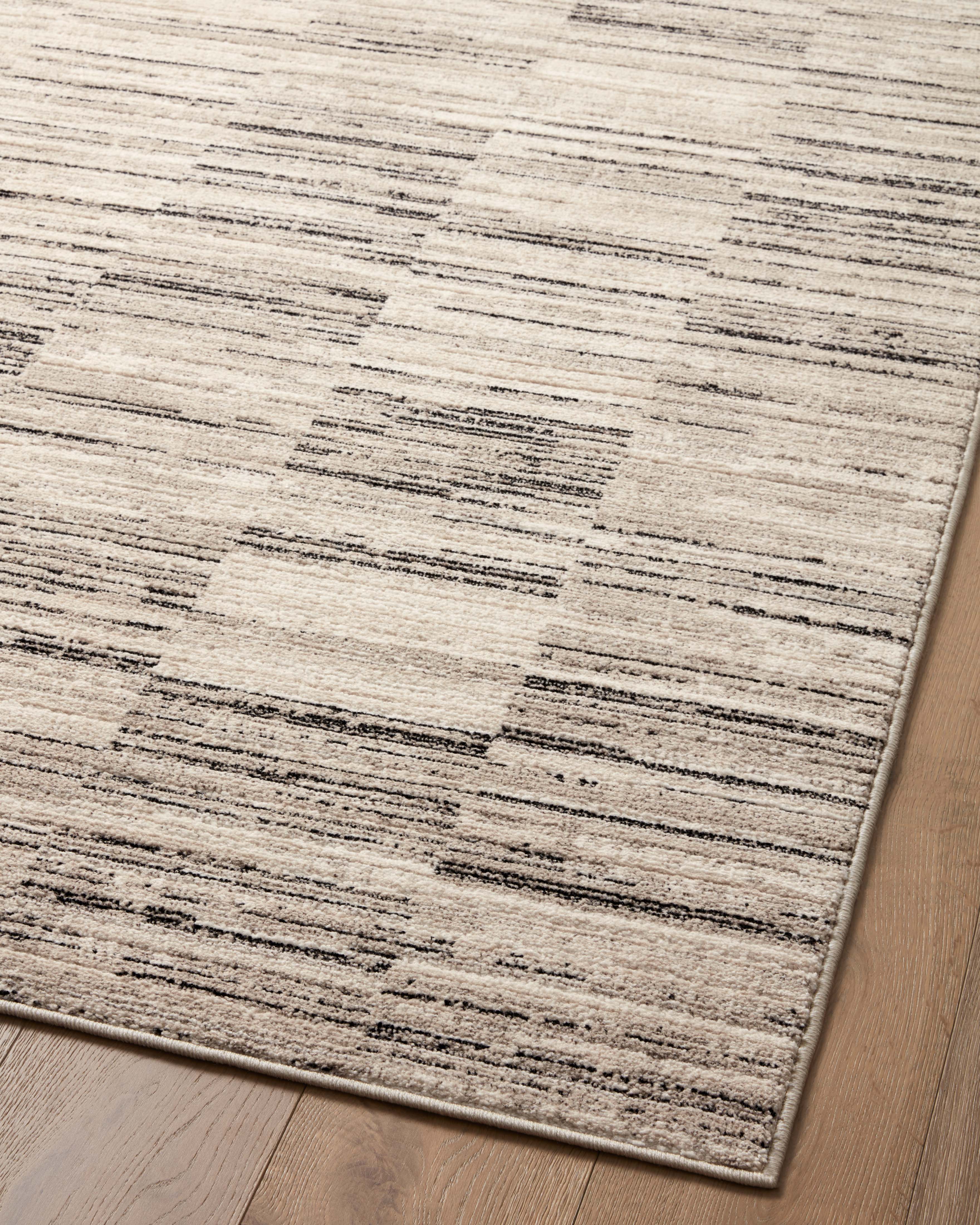 Loloi Darby DAR-01 Charcoal / Sand Area Rug
