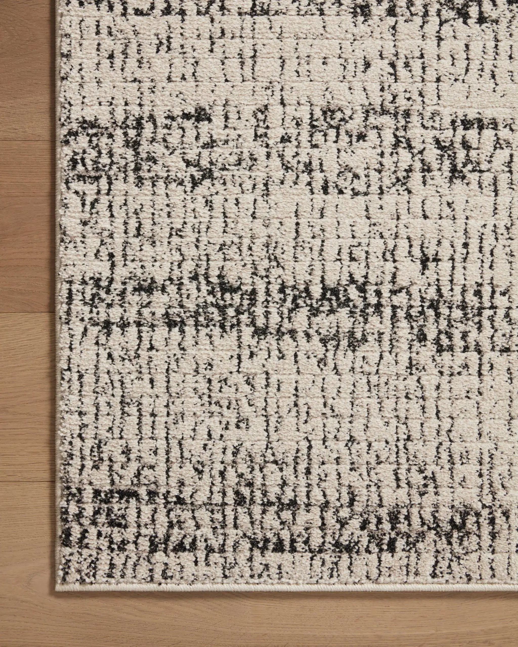 Darby DAR-02 Oatmeal / Charcoal Area Rug by Loloi