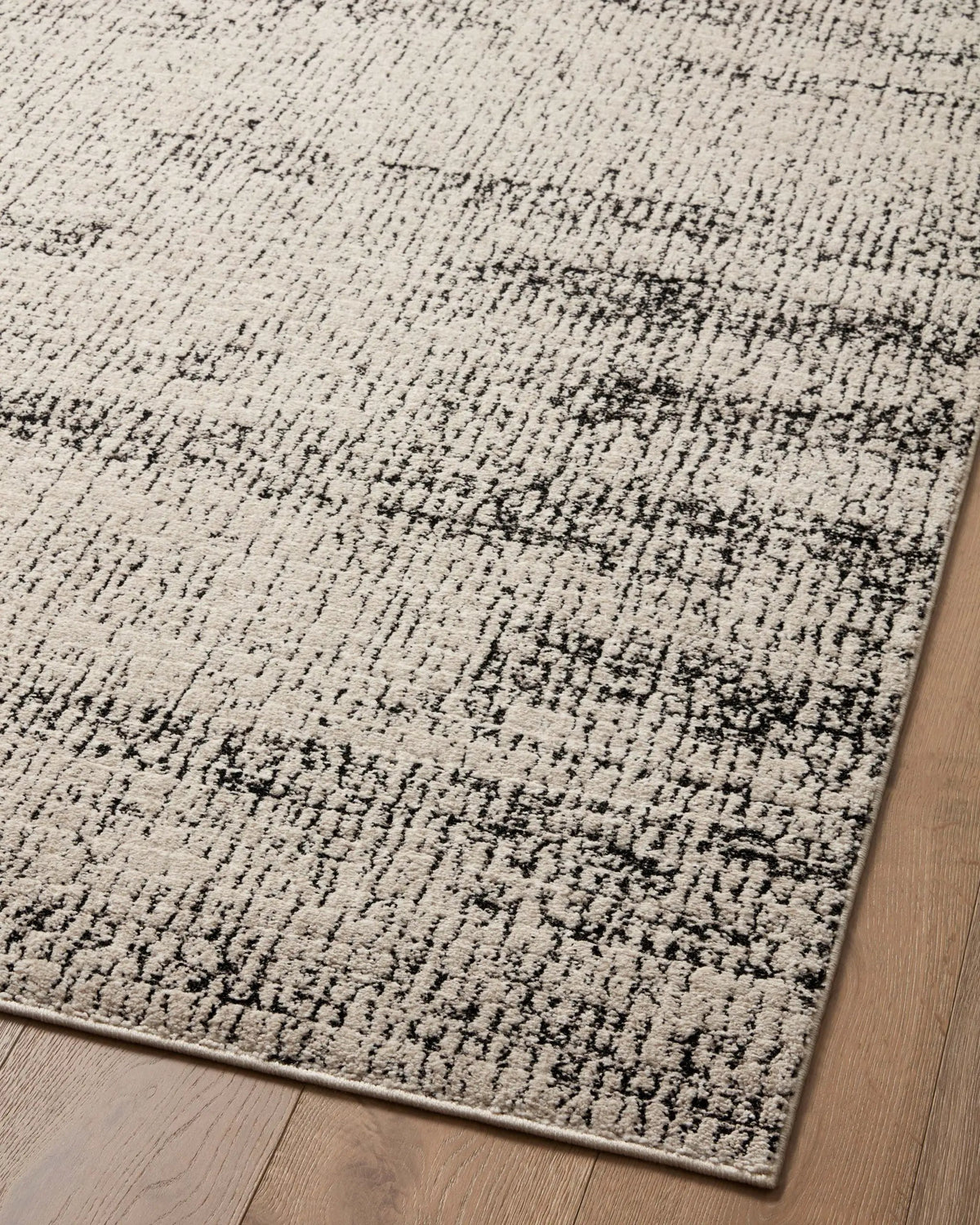 Darby DAR-02 Oatmeal / Charcoal Area Rug by Loloi