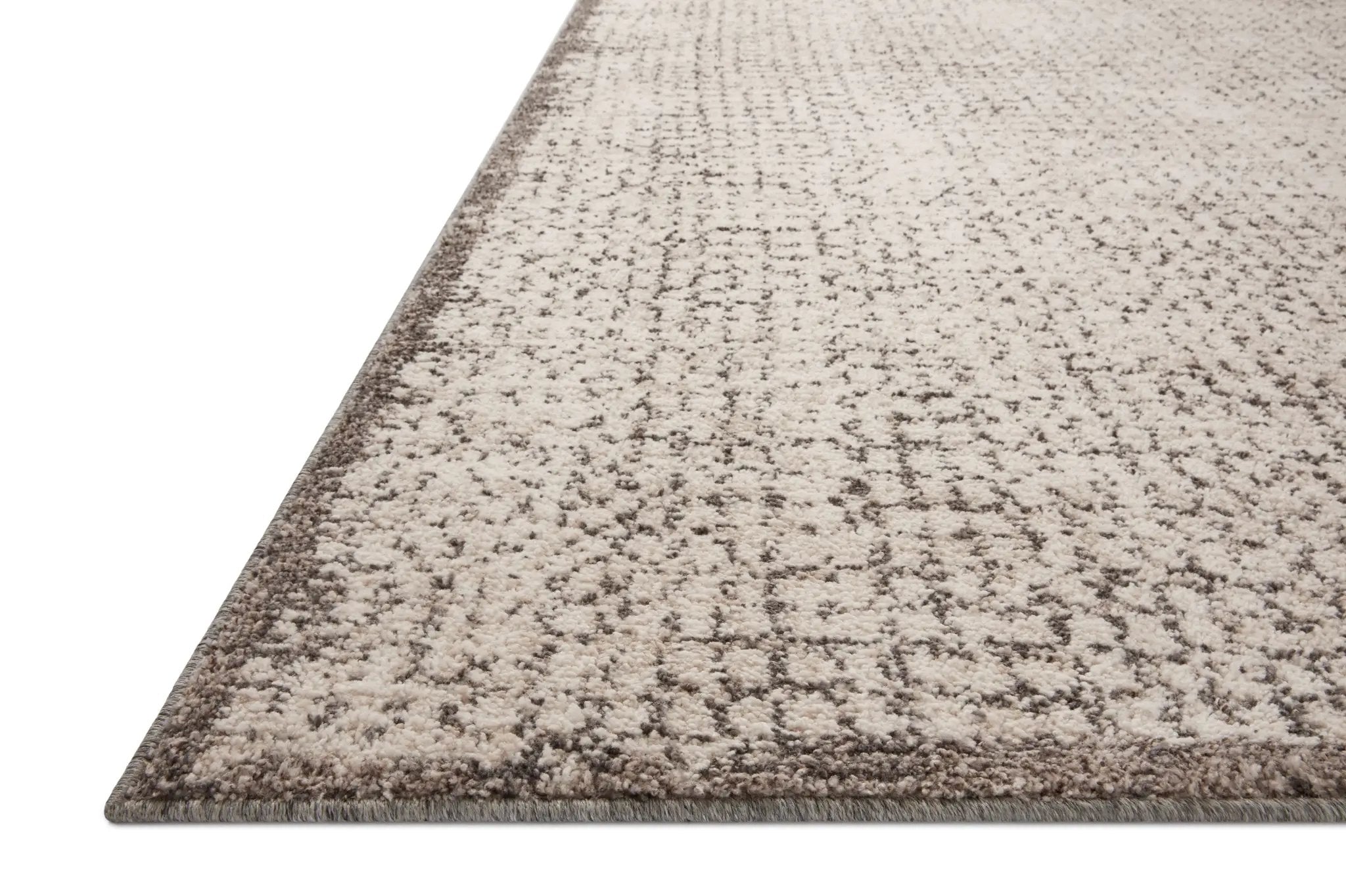 Darby DAR-04 Ivory / Stone Area Rug by Loloi