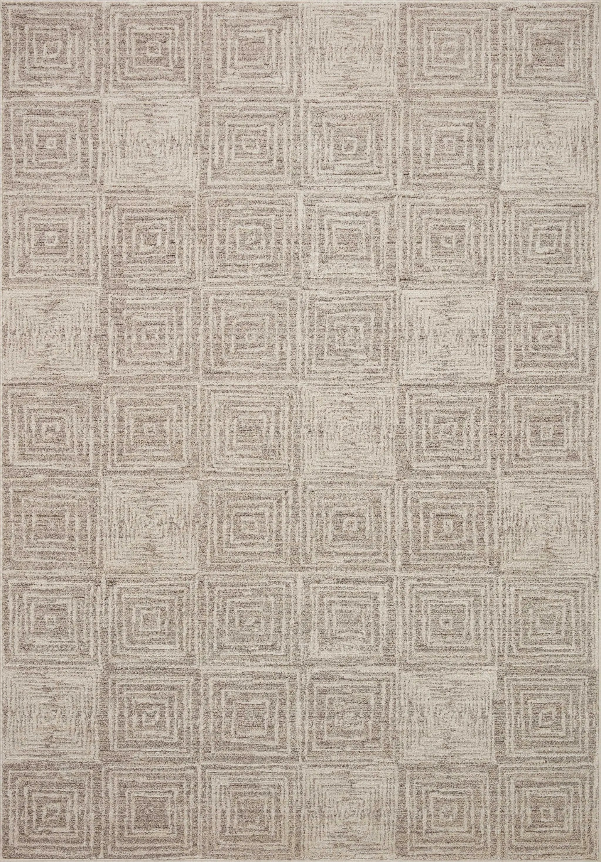 Darby DAR-05 Beige / Grey Area Rug by Loloi