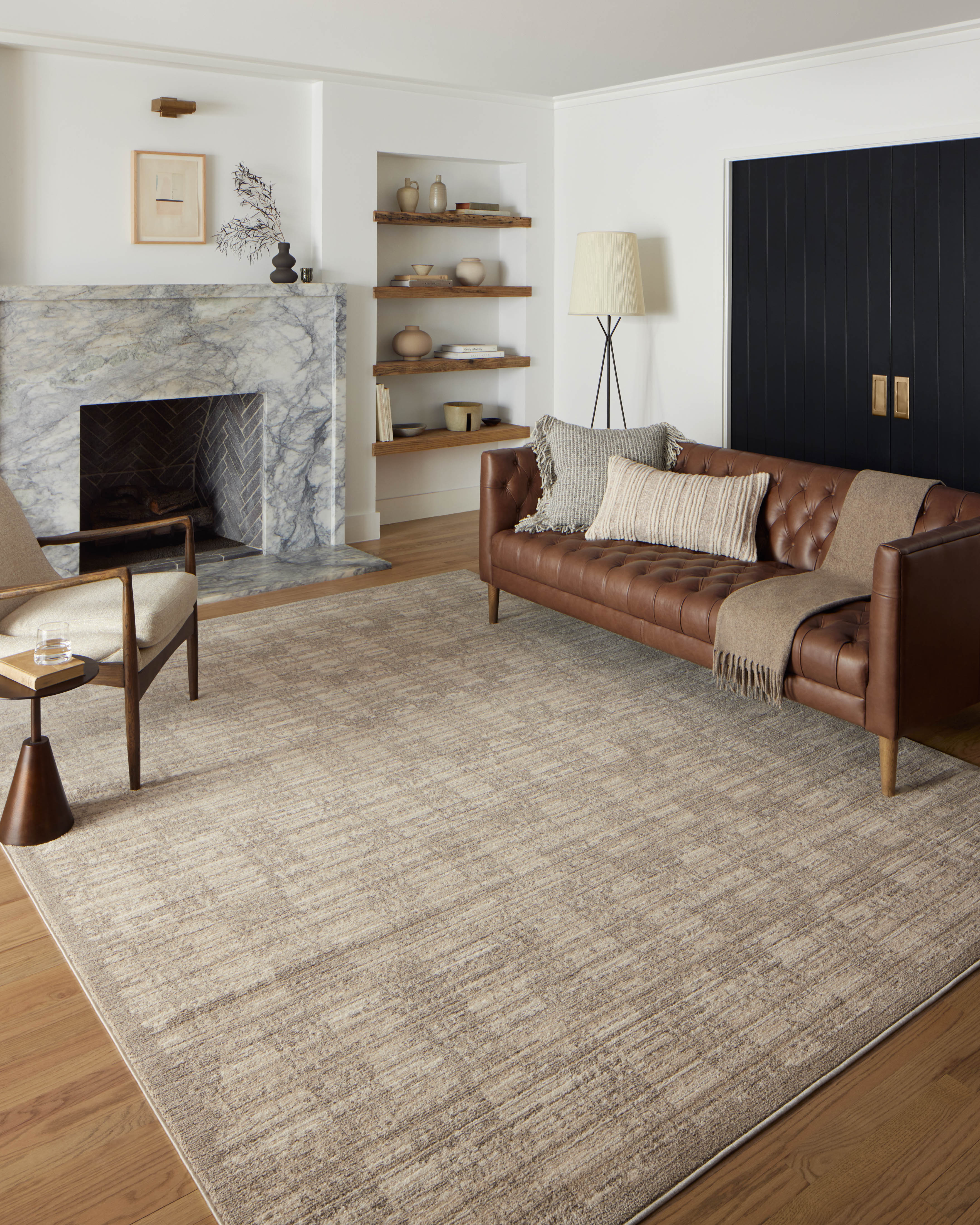 Loloi Darby DAR-07 Pebble / Sand Area Rug