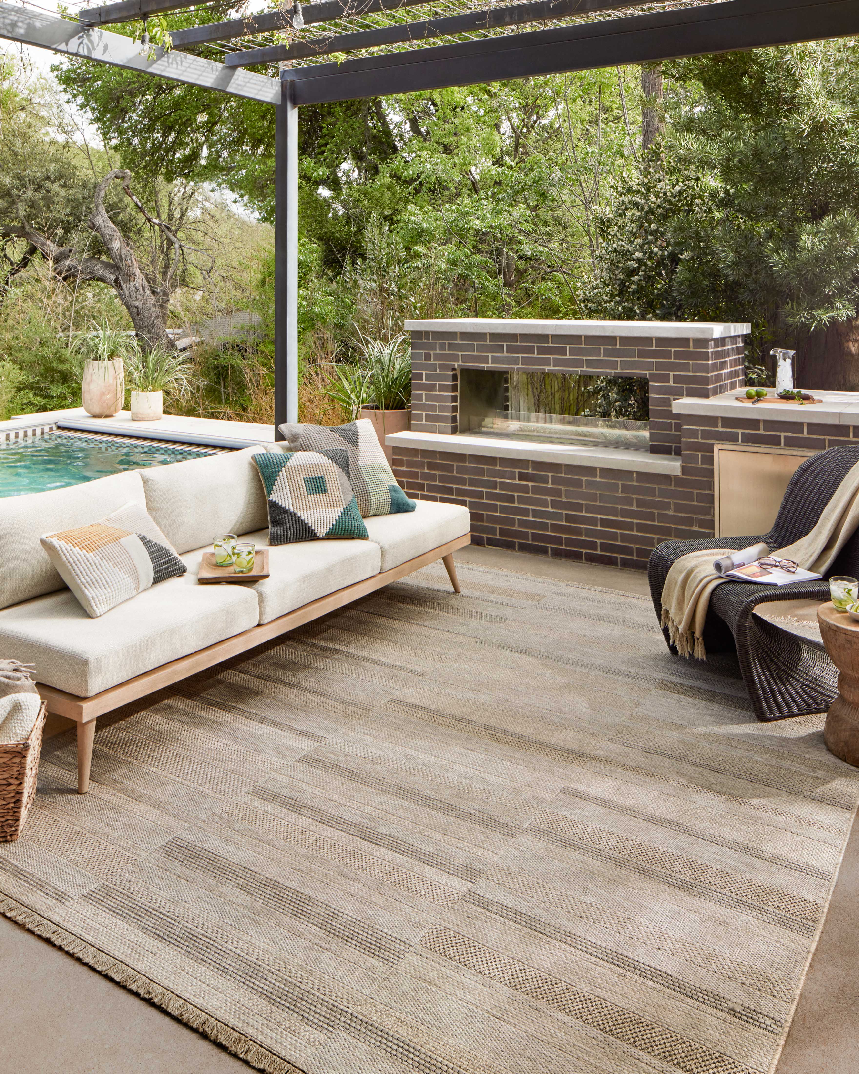 Loloi Dawn DAW-03 Natural Area Rug