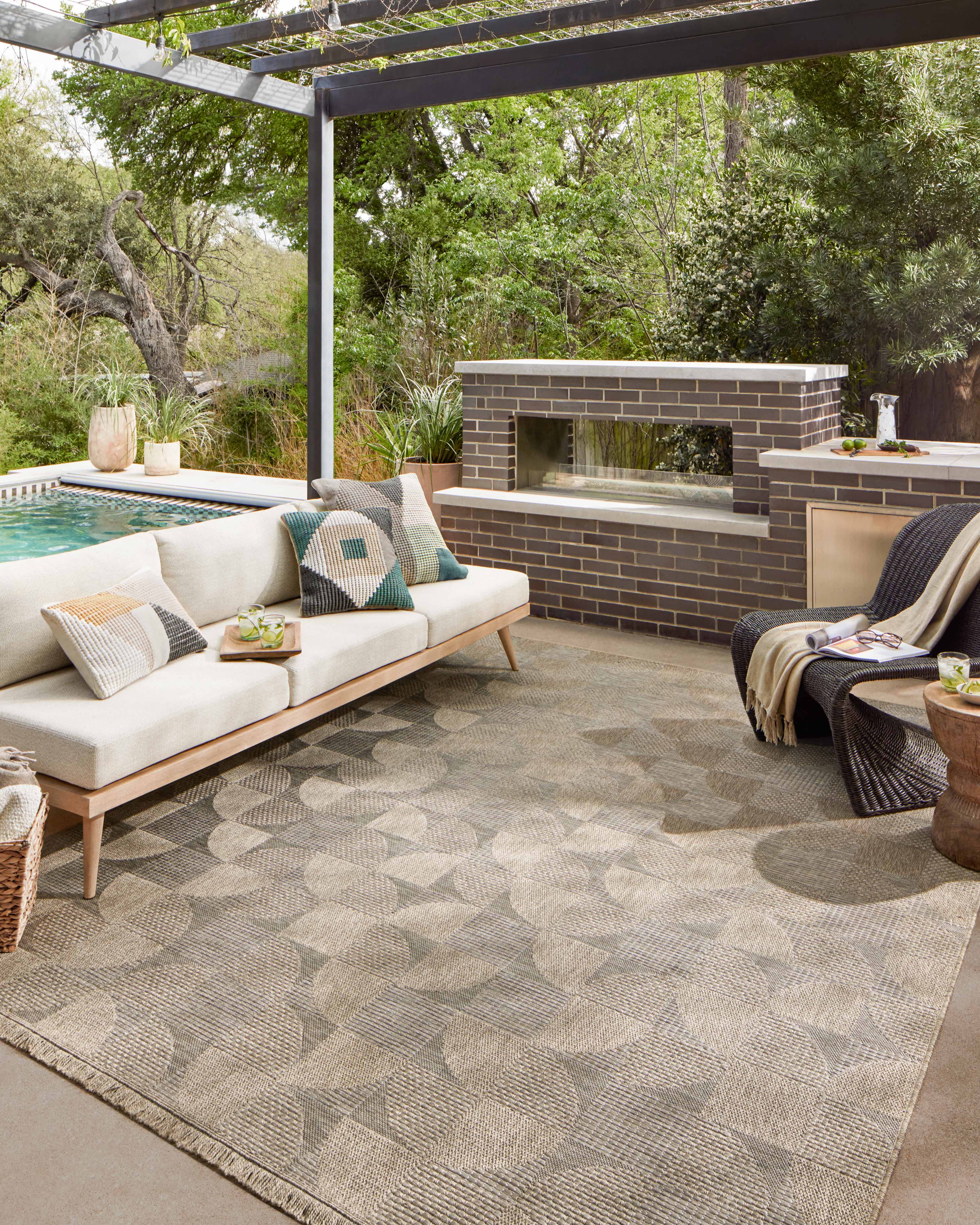 Loloi Dawn DAW-08 Natural Area Rug