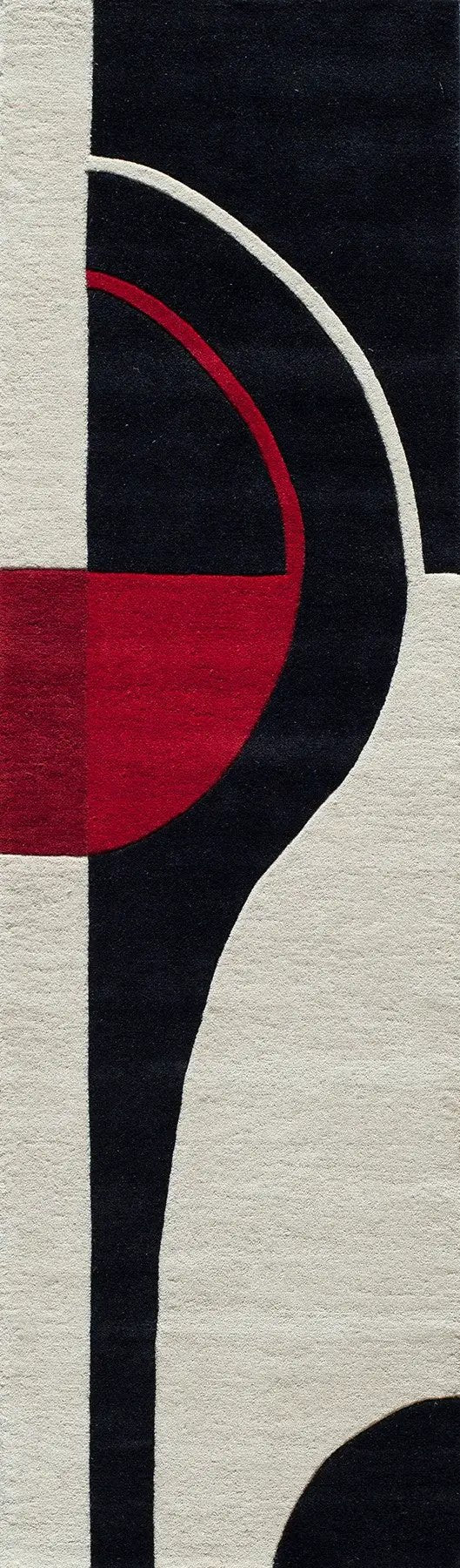 Delhi DL-22 Black Area Rug by Momeni
