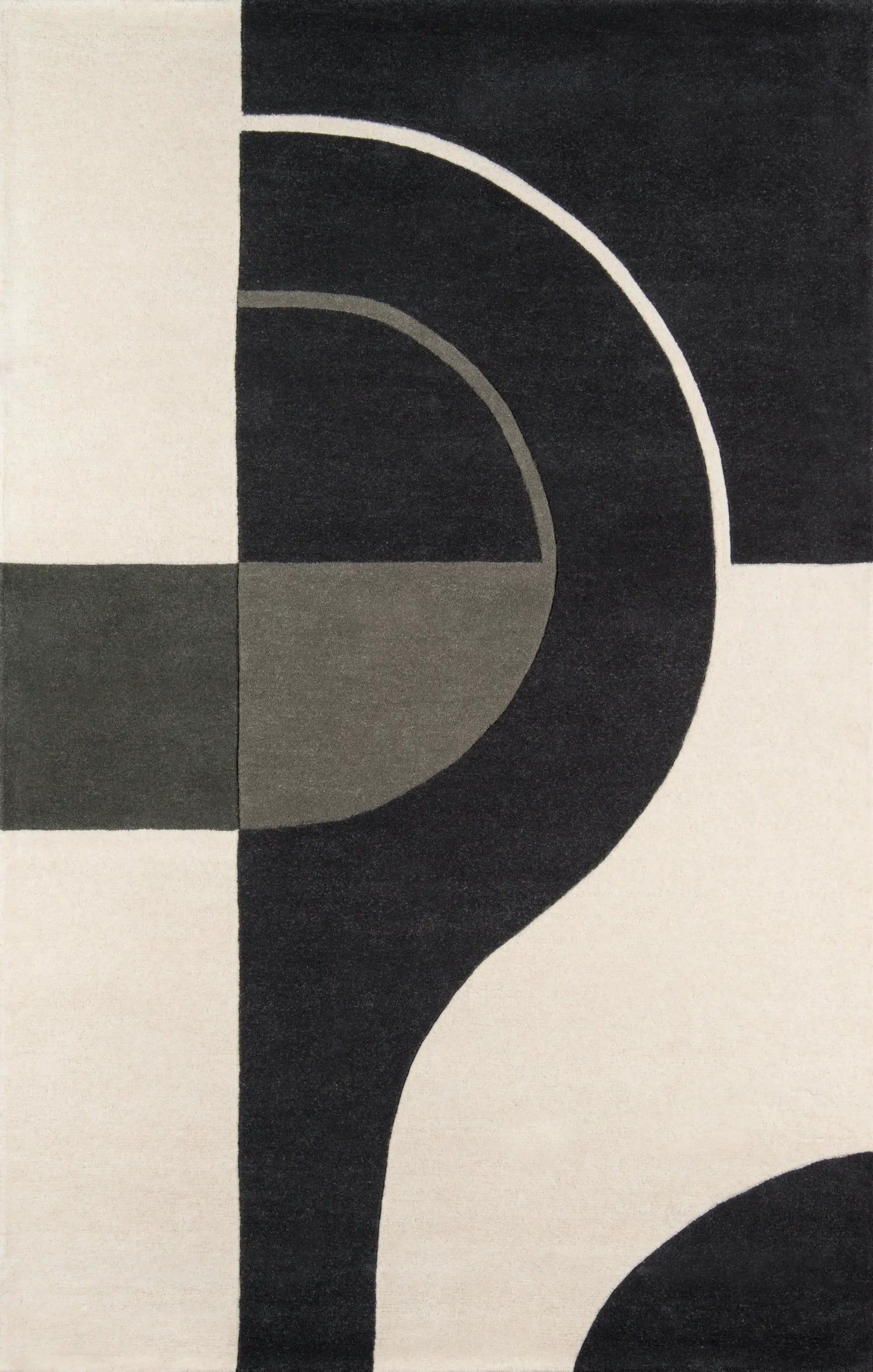Delhi DL-22 Charcoal Area Rug by Momeni