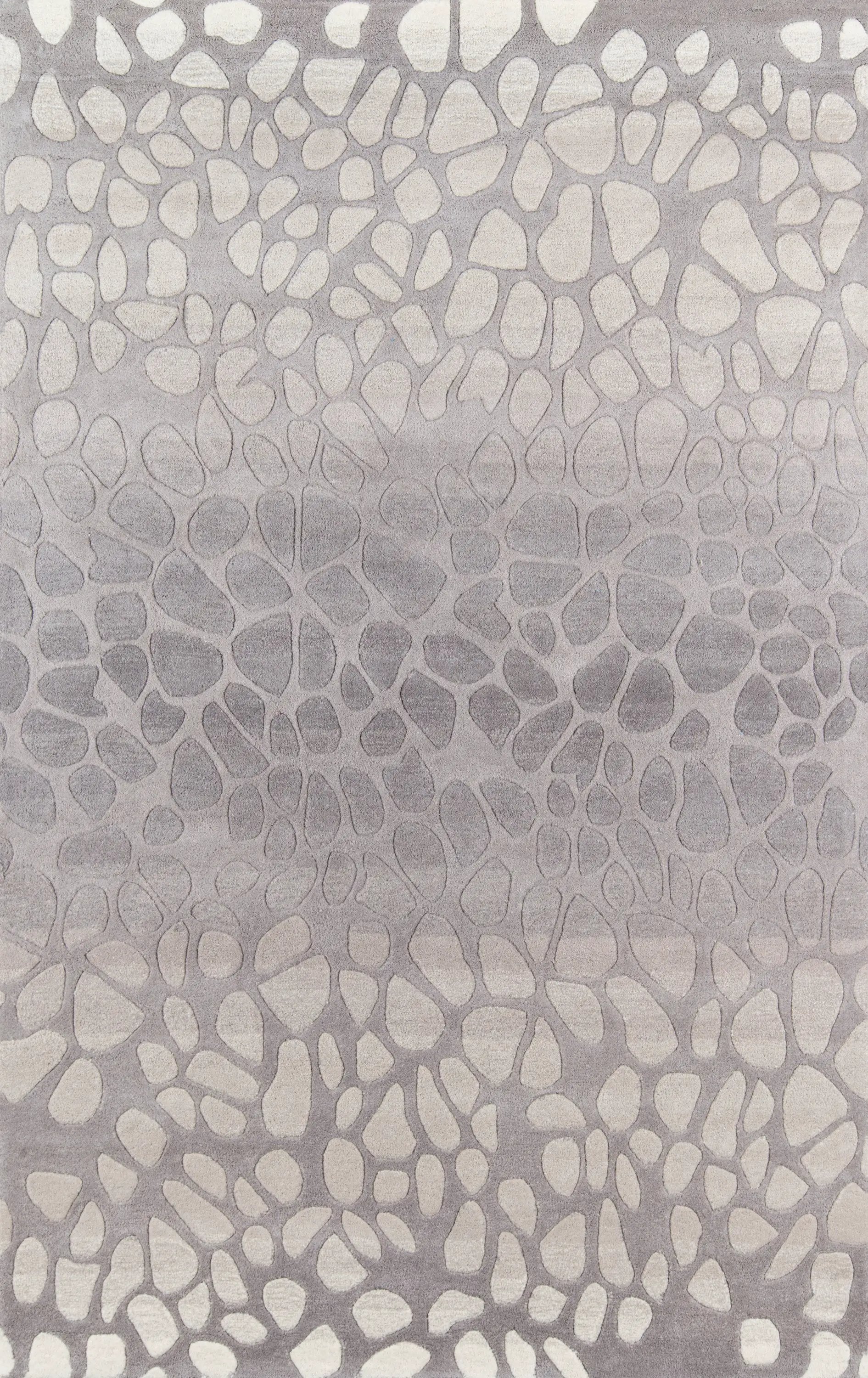 Delhi DL-33 Silver Area Rug by Momeni
