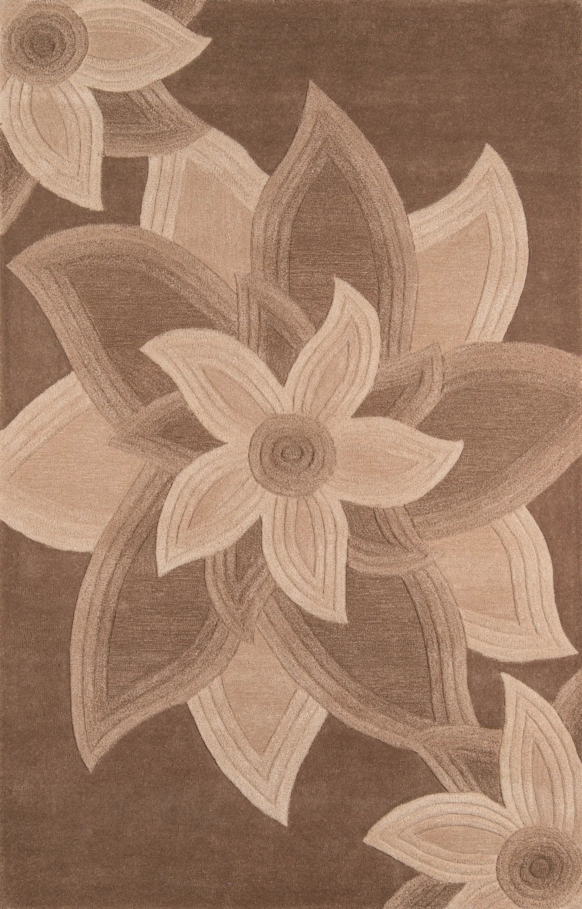 Delhi DL-40 Mocha Area Rug by Momeni