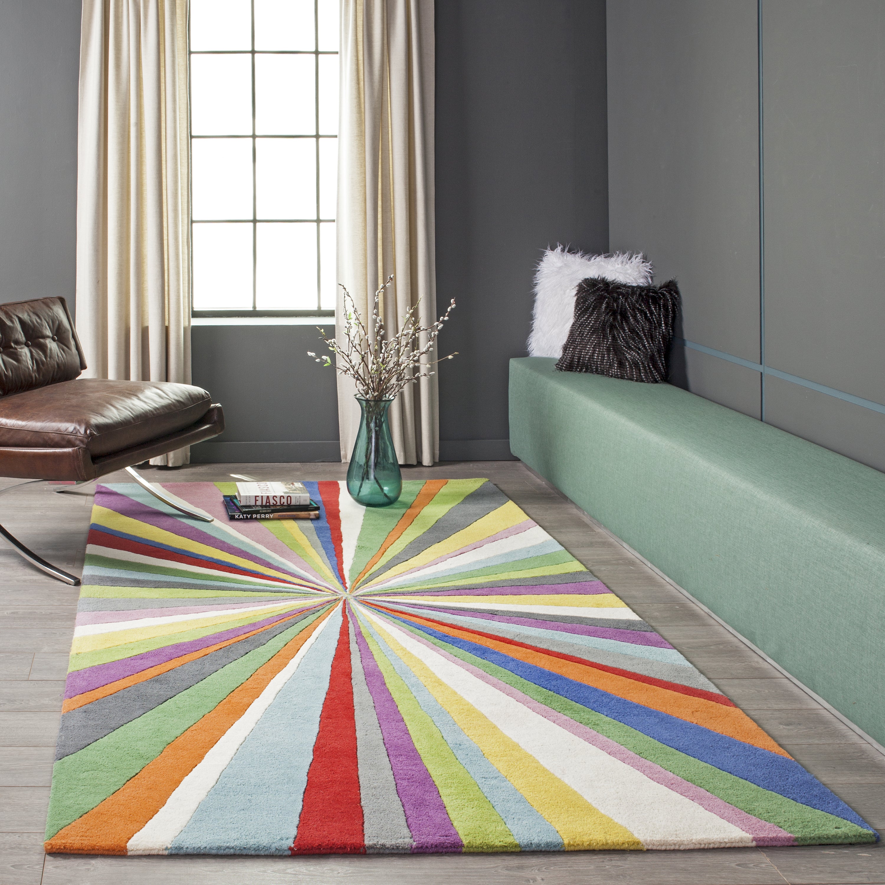 Momeni Delhi DL-62 Multi-Color Hand Tufted Area Rug