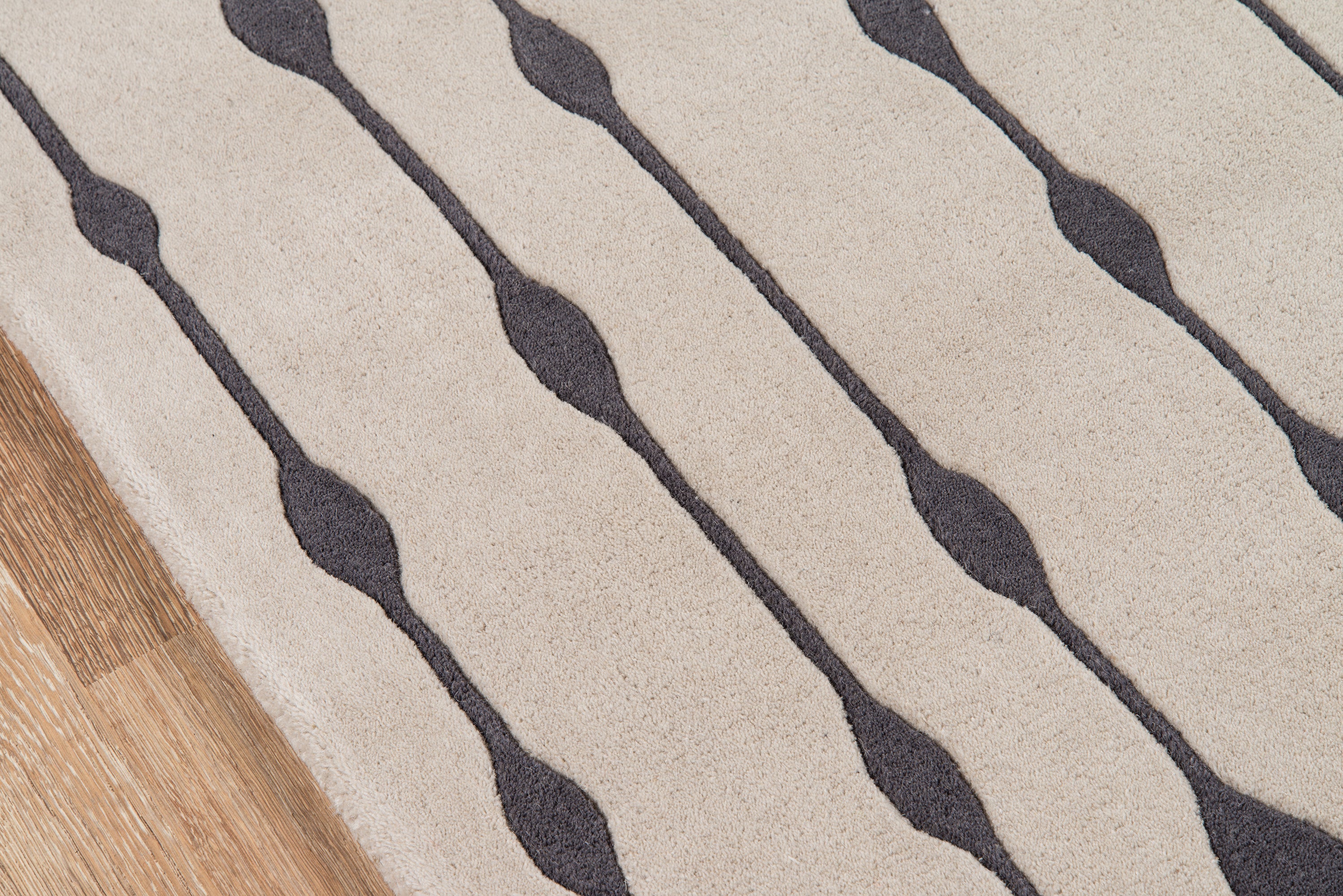 Momeni Delhi DL-64 Gray Hand Tufted Area Rug