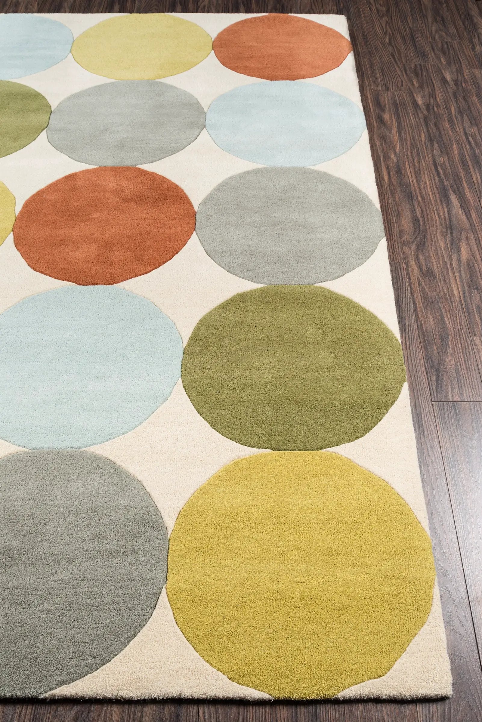 Delmar DEL-1 (Agatha Dots) Multicolor Area Rug by Novogratz by Momeni