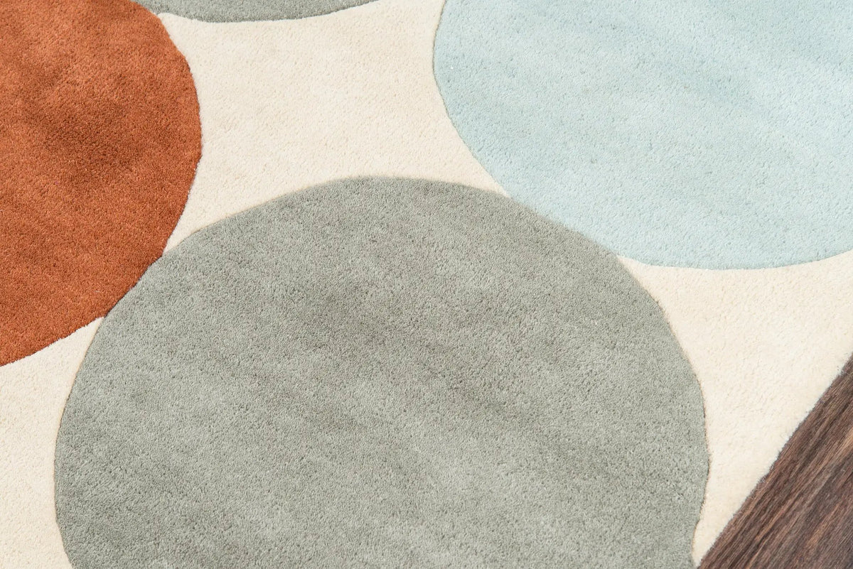 Delmar DEL-1 (Agatha Dots) Multicolor Area Rug by Novogratz by Momeni