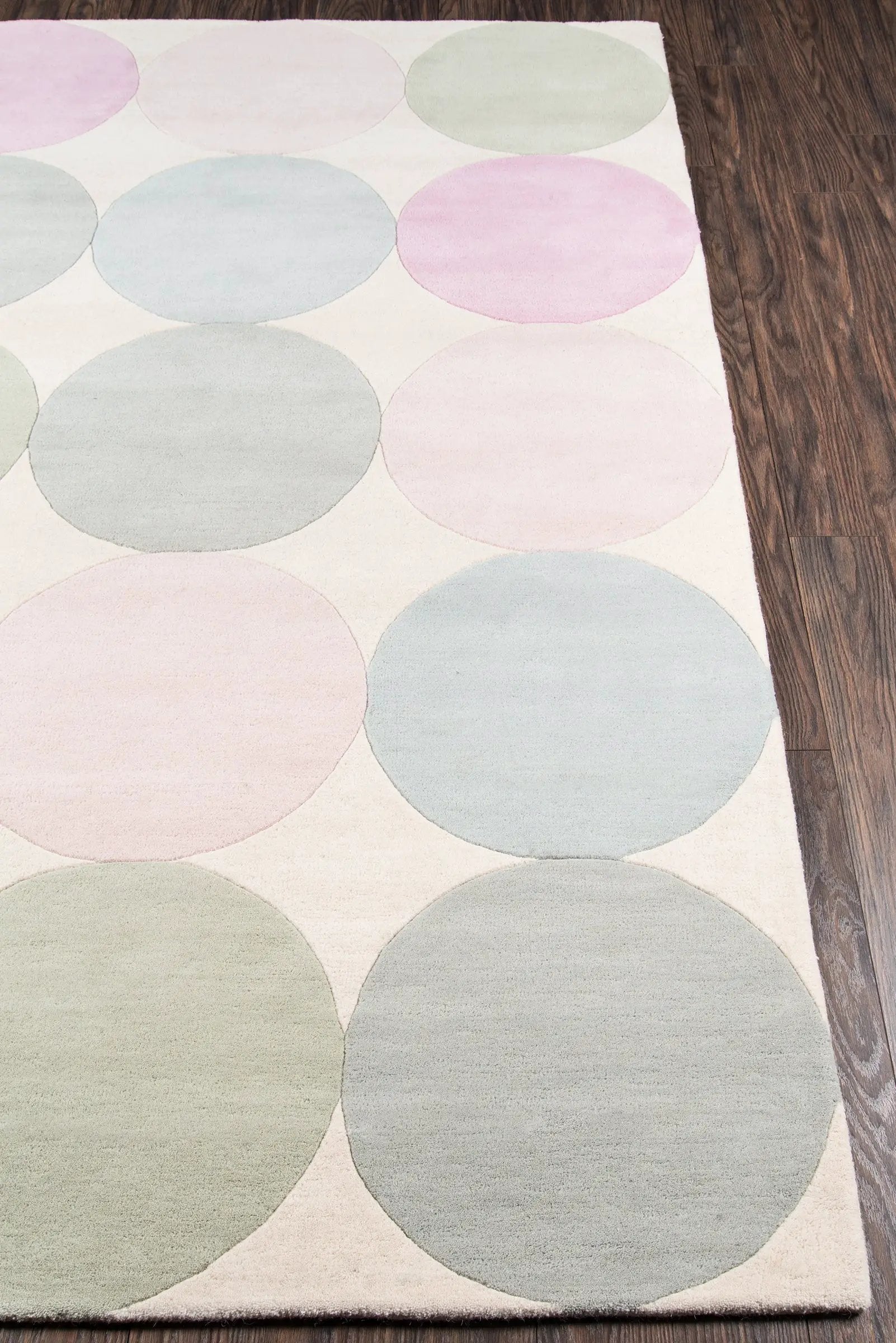 Delmar DEL-1 (Agatha Dots) Pastel Area Rug by Novogratz by Momeni