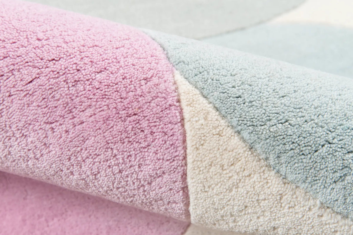 Delmar DEL-1 (Agatha Dots) Pastel Area Rug by Novogratz by Momeni
