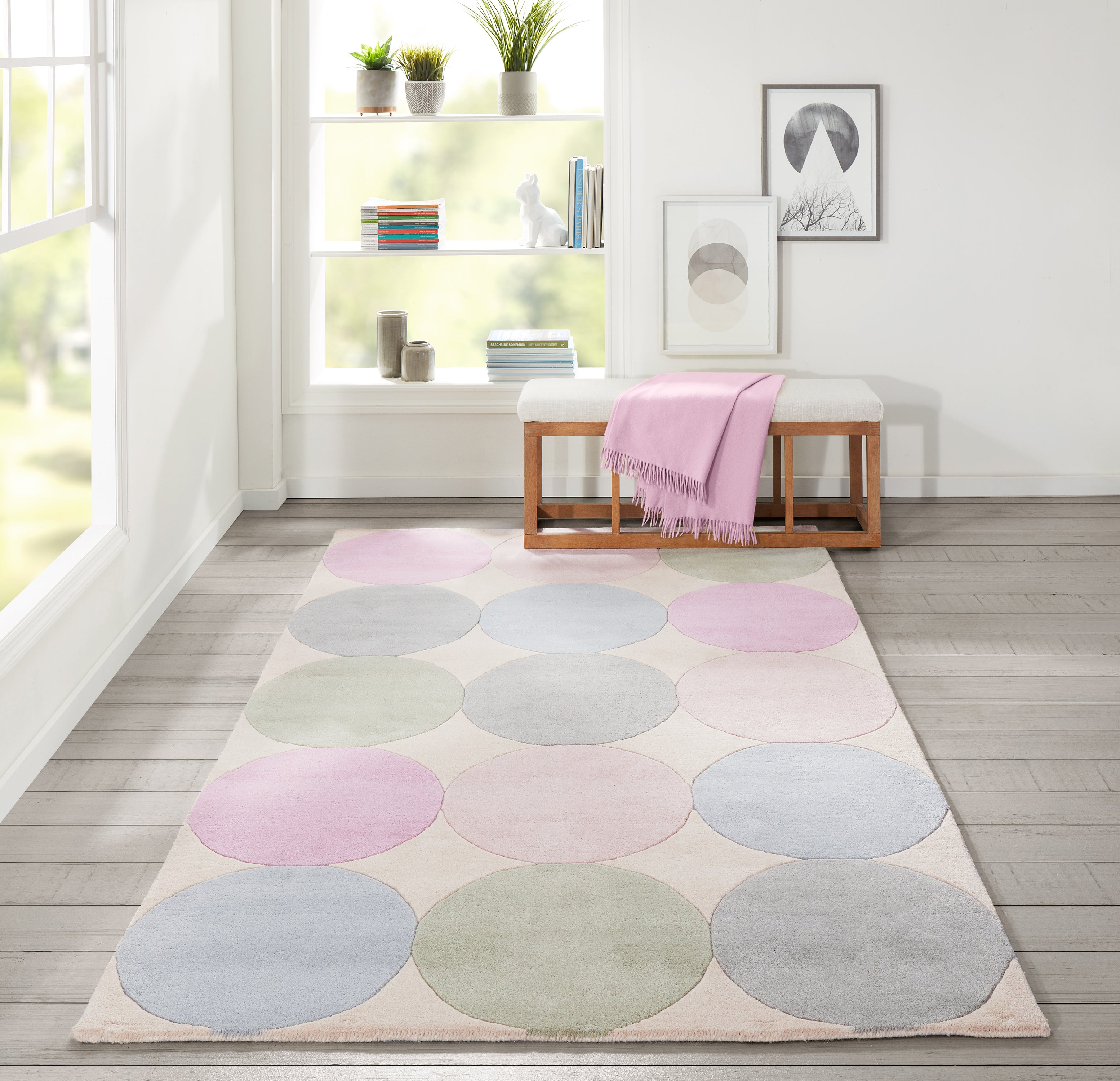 Novogratz Delmar DEL-1 Pastel Hand Tufted Area Rug by Momeni