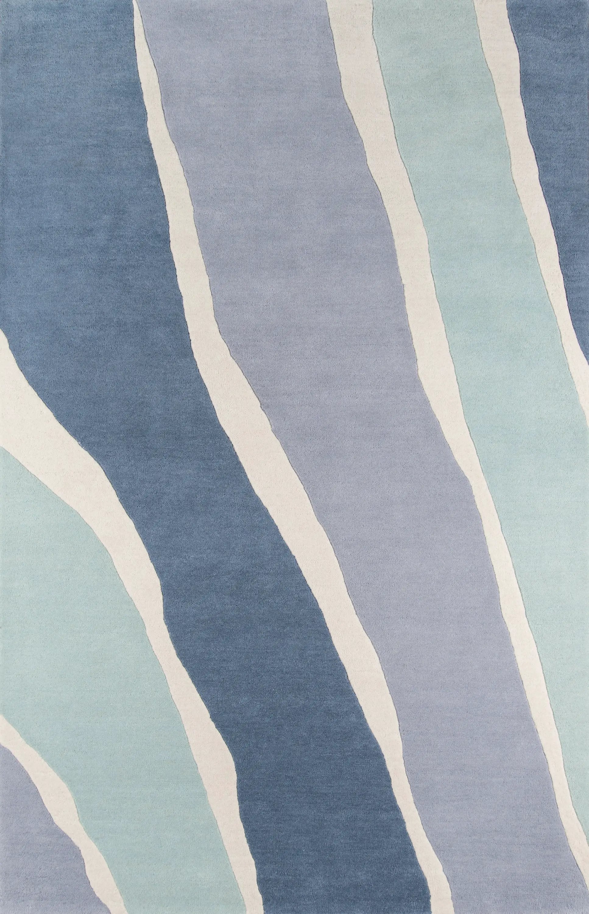 Delmar DEL-4 (Sorbet) Blue Area Rug by Novogratz by Momeni