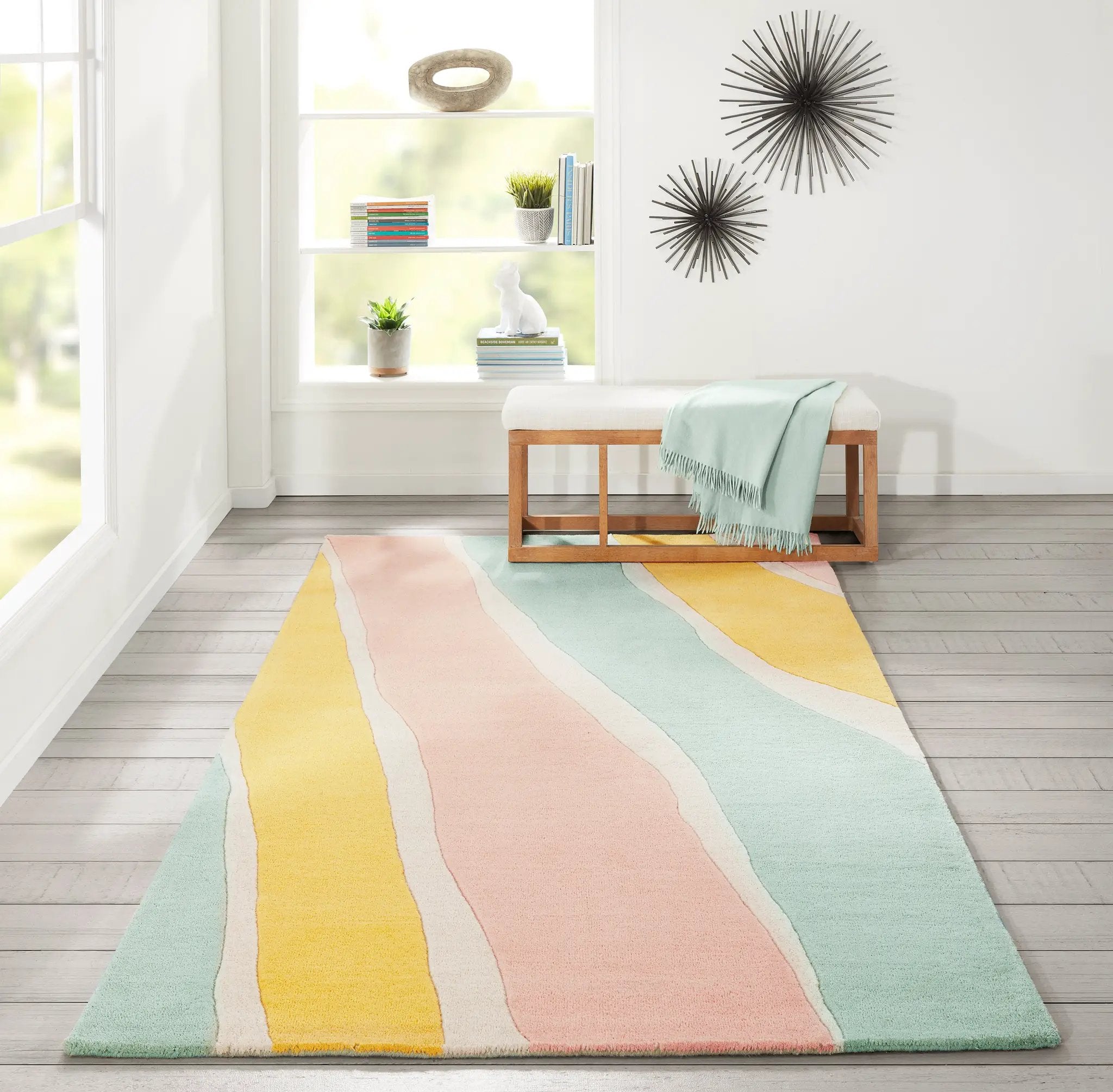 Delmar DEL-4 (Sorbet) Pastel Area Rug by Novogratz by Momeni