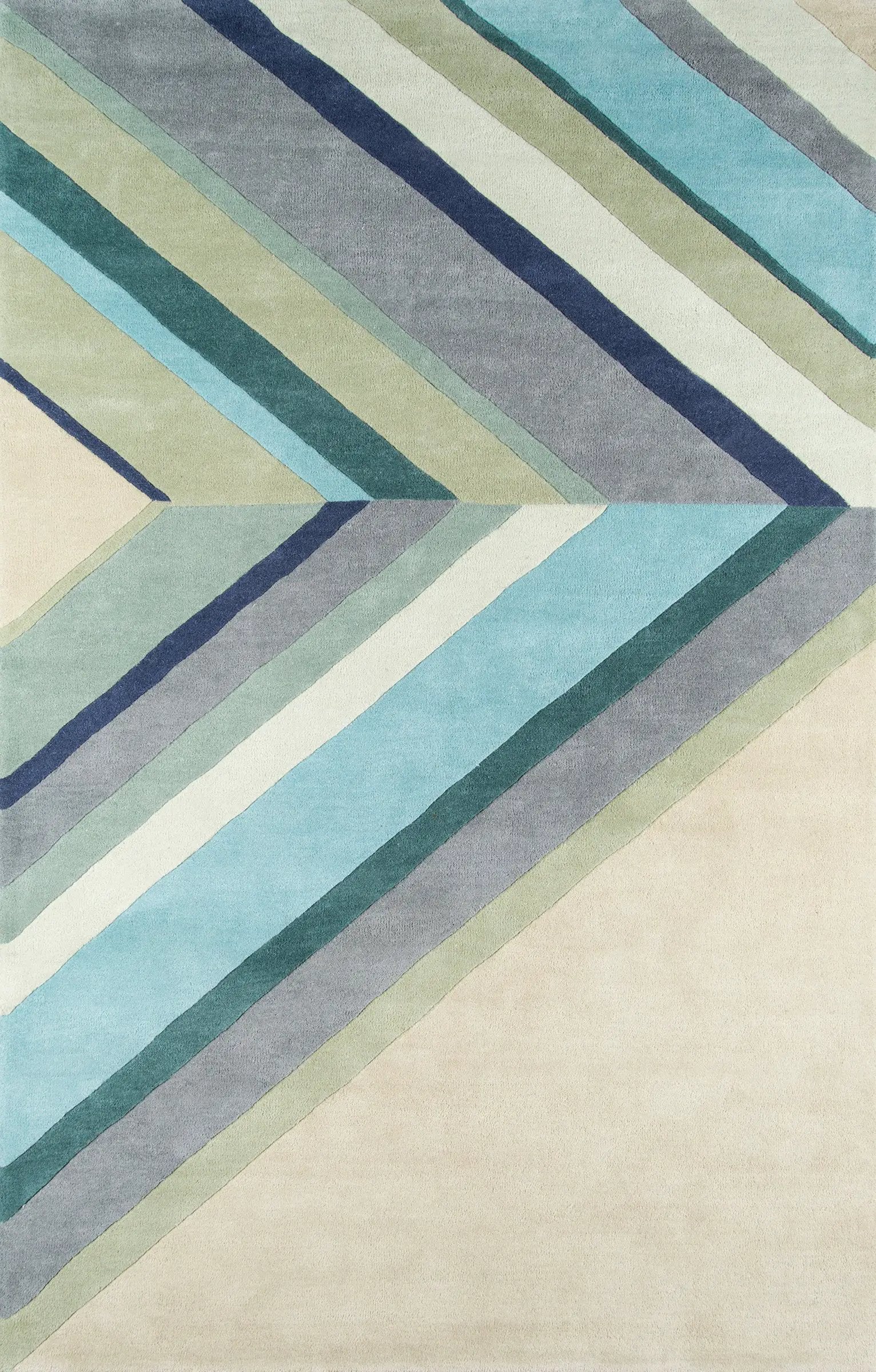 Delmar DEL-5 (Ultralight) Blue Area Rug by Novogratz by Momeni