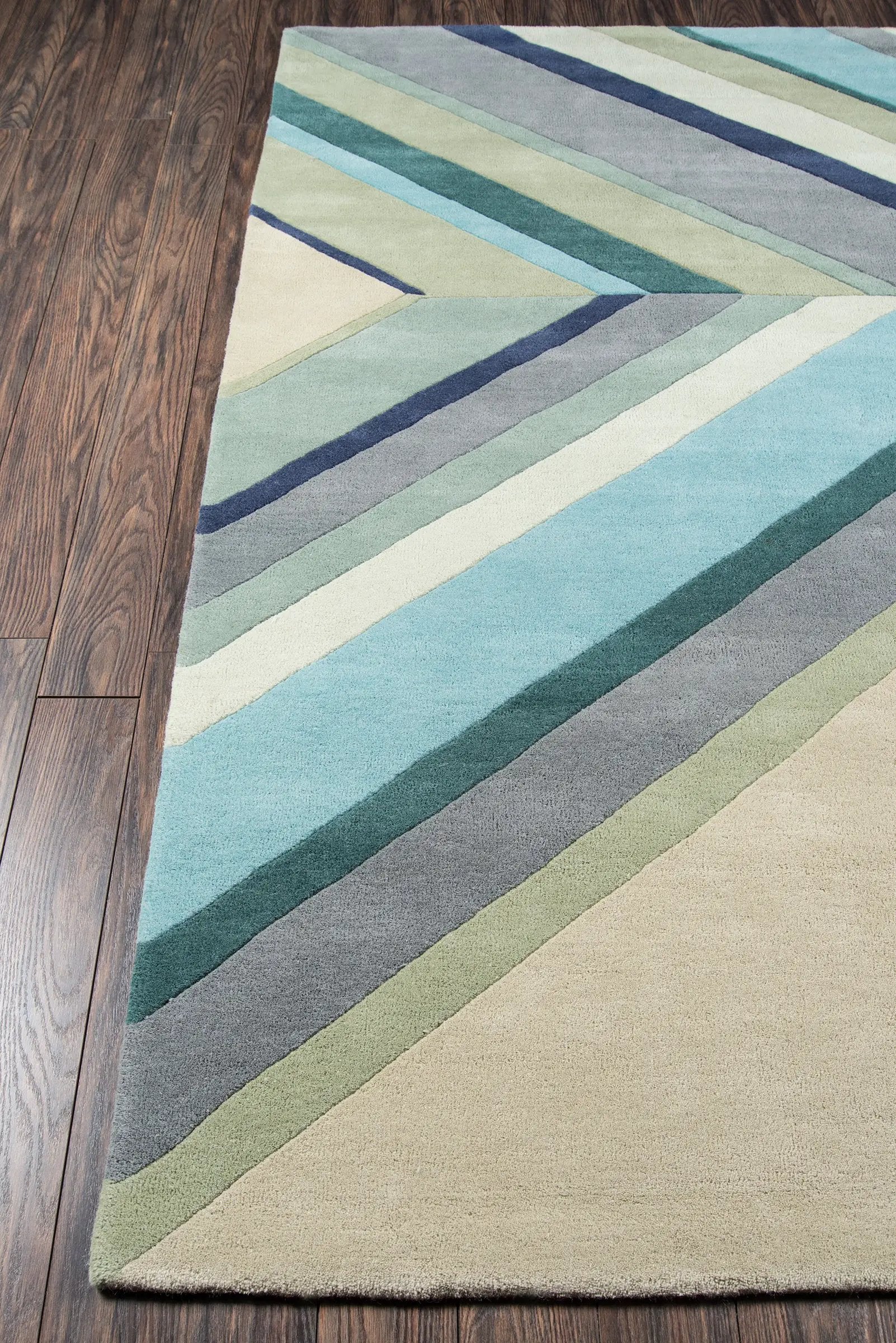 Delmar DEL-5 (Ultralight) Blue Area Rug by Novogratz by Momeni