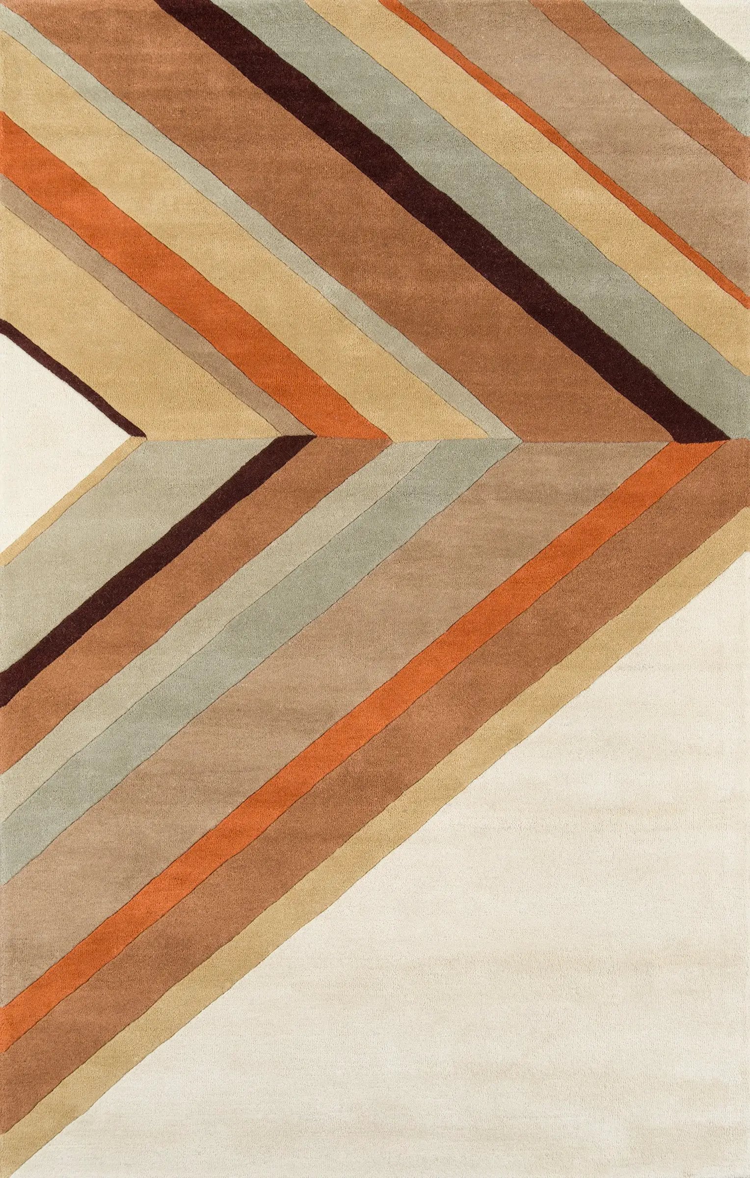 Delmar DEL-5 (Ultralight) Brown Area Rug by Novogratz by Momeni