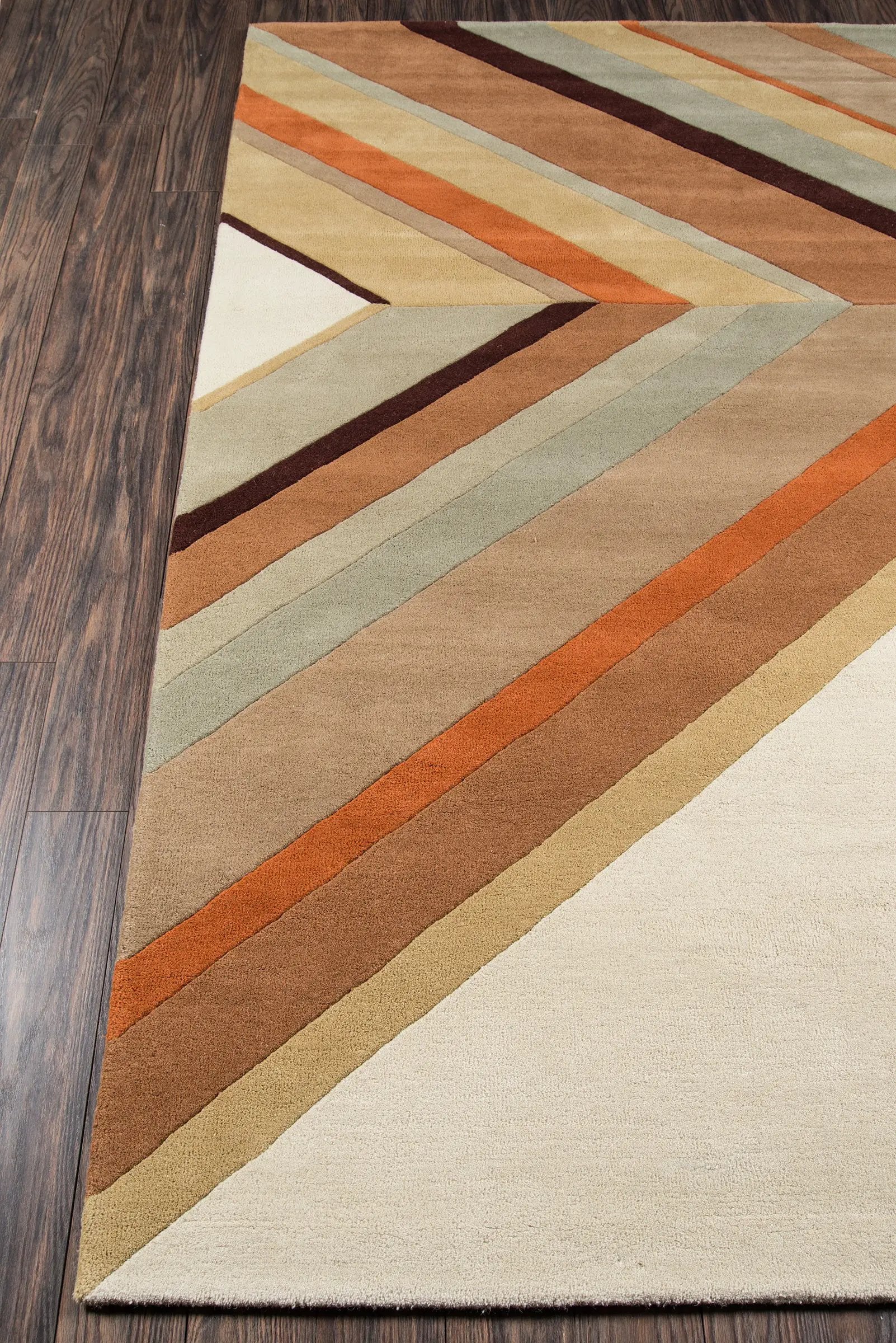 Delmar DEL-5 (Ultralight) Brown Area Rug by Novogratz by Momeni