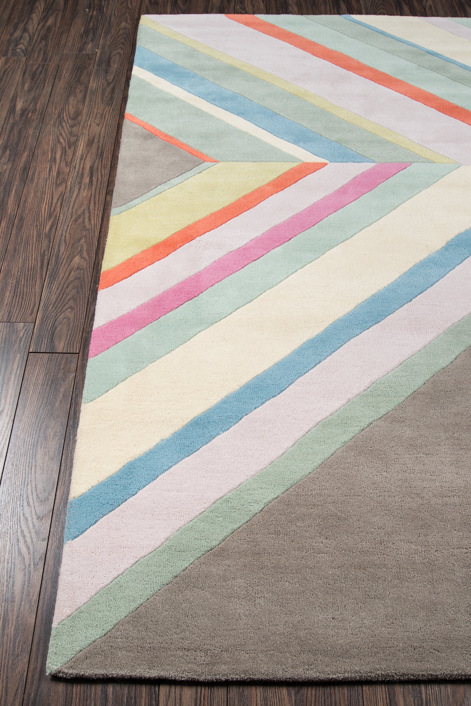 Novogratz Delmar DEL-5 Grey Area Rug by Momeni